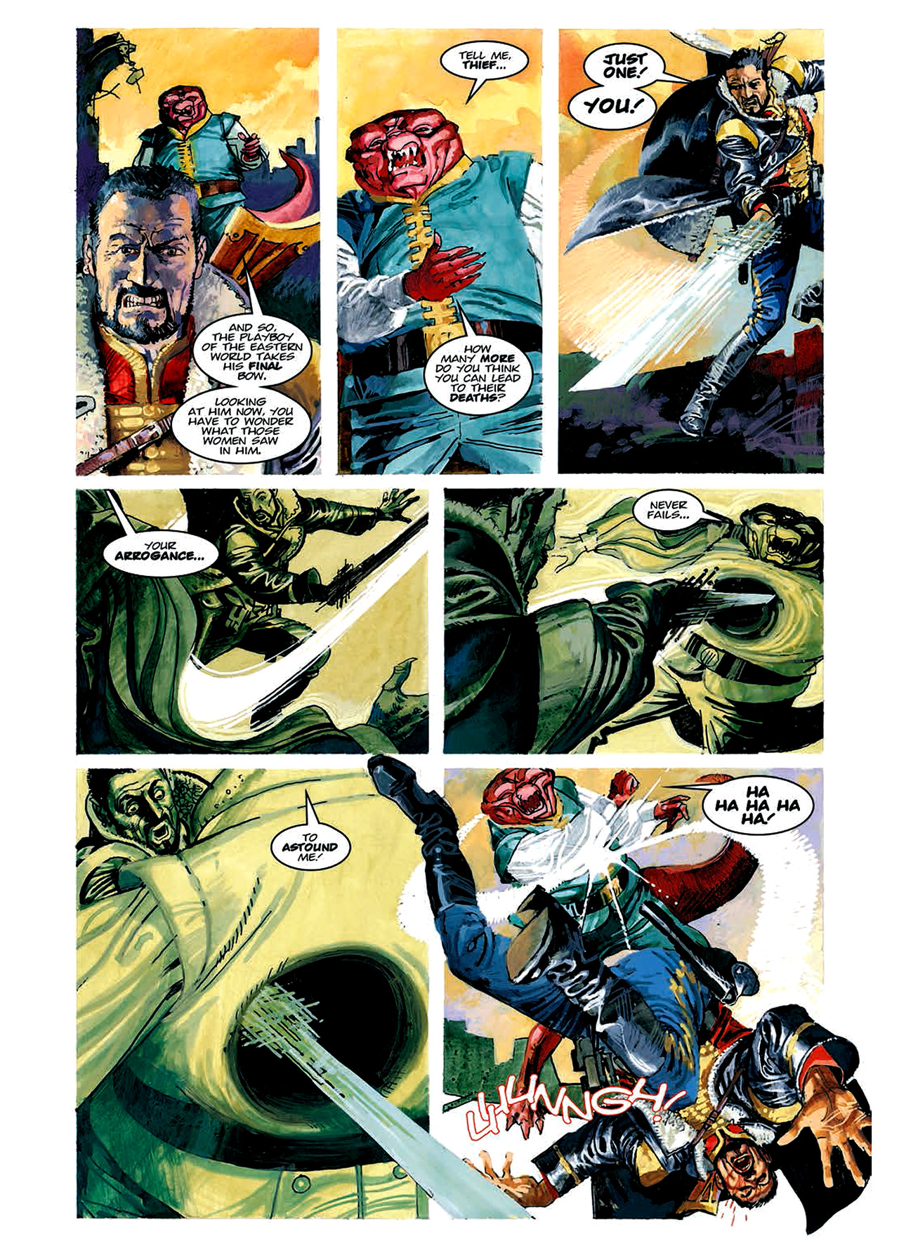 Read online Nikolai Dante comic -  Issue # TPB 5 - 112