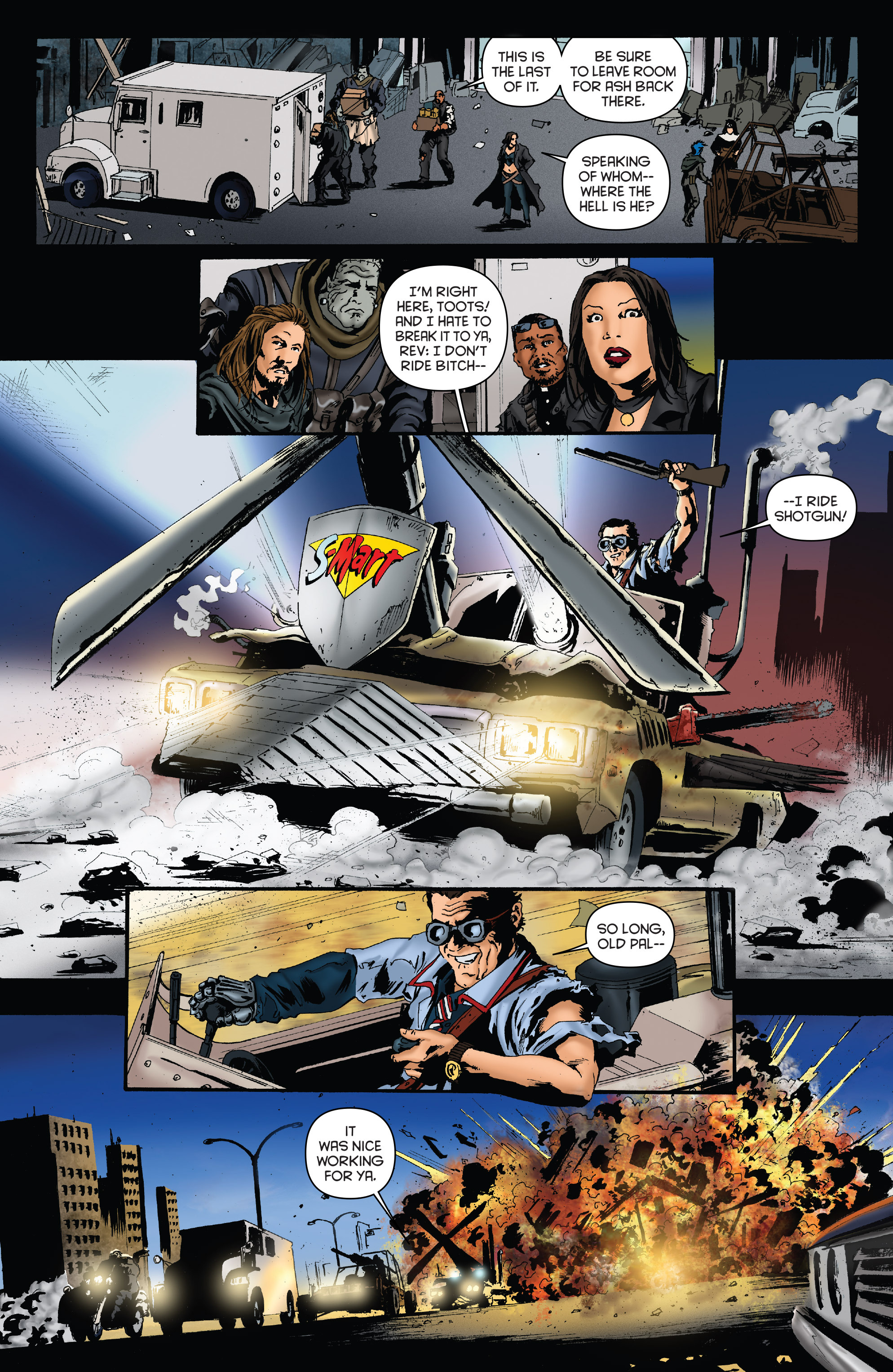 Read online Army of Darkness: Furious Road comic -  Issue #2 - 9