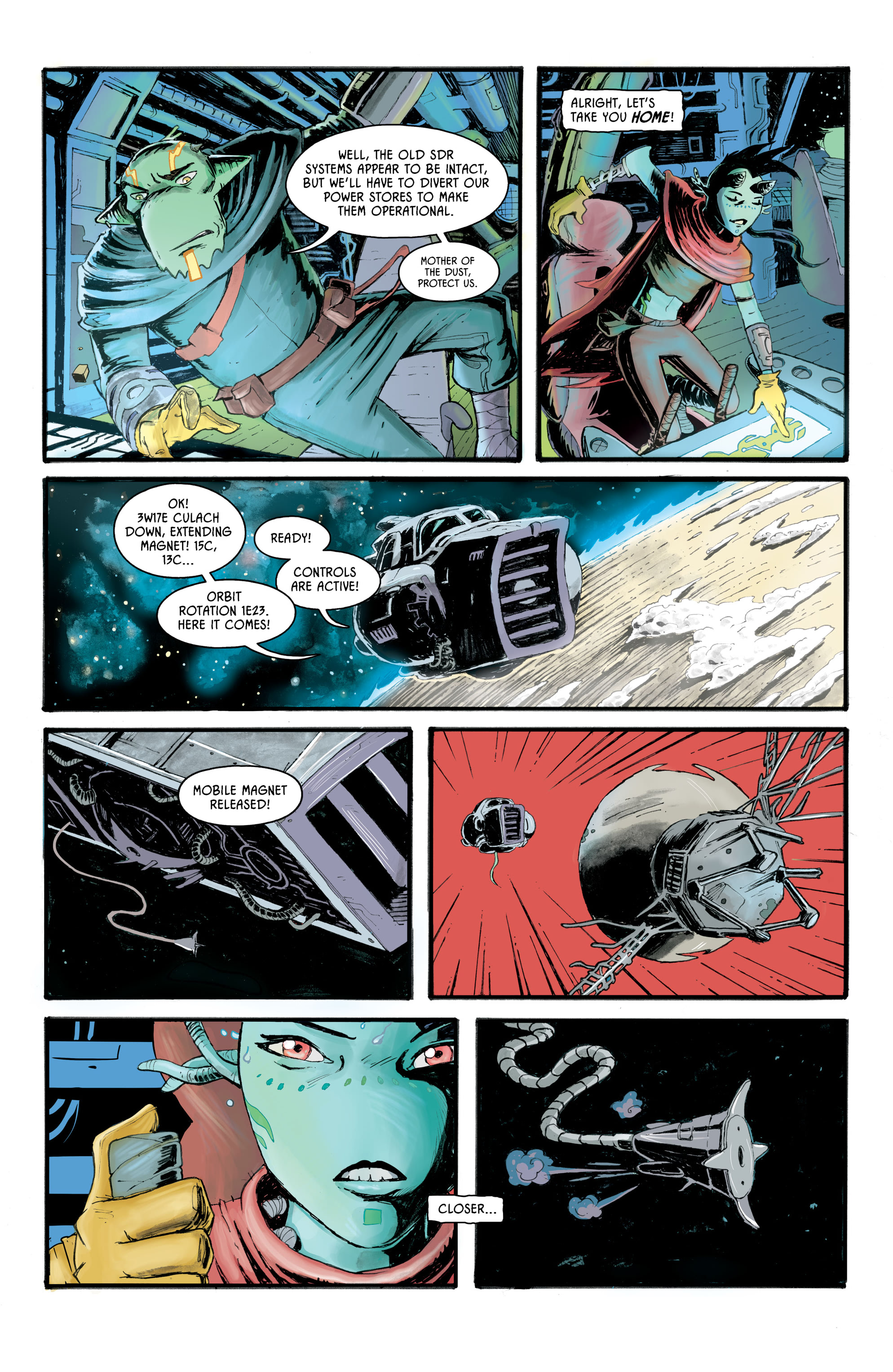 Read online Voyagis comic -  Issue #2 - 9
