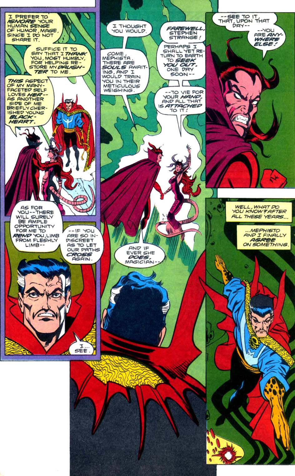 Read online Doctor Strange: Sorcerer Supreme comic -  Issue #30 - 22