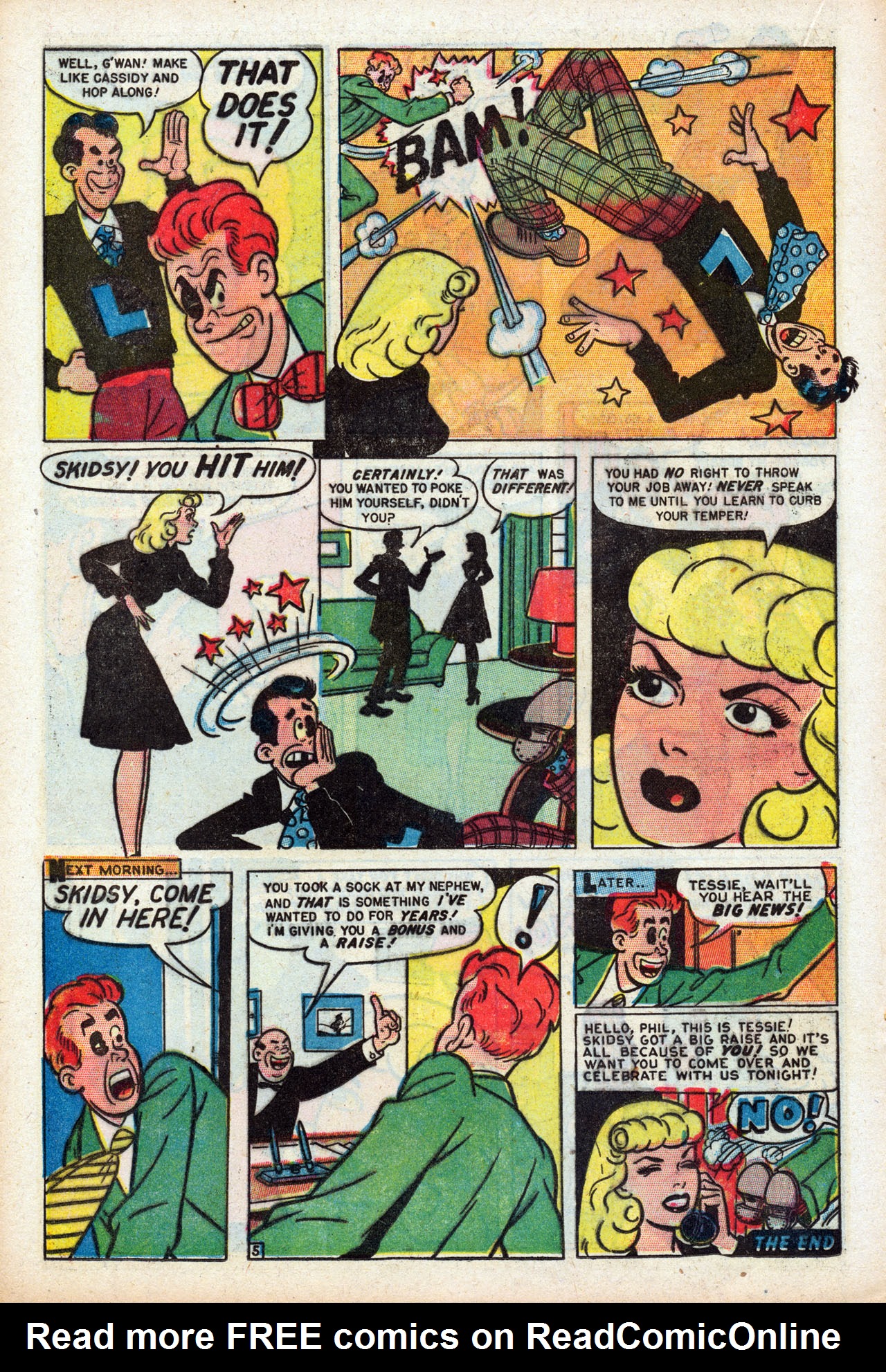 Read online Comedy Comics (1948) comic -  Issue #3 - 17