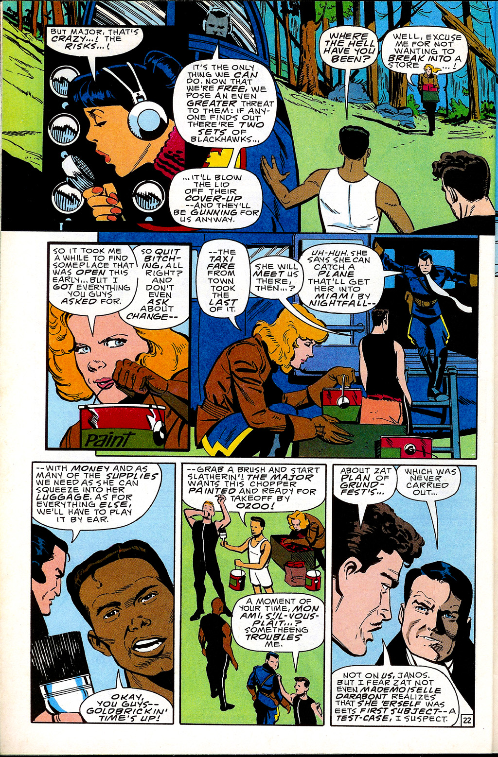 Read online Blackhawk (1989) comic -  Issue #11 - 28