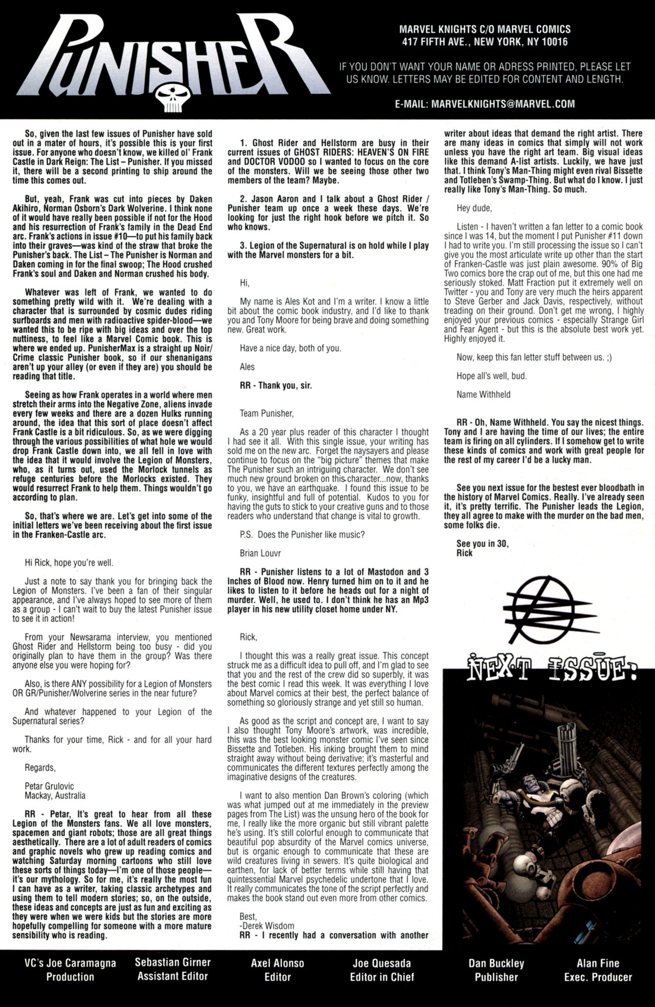 Read online Punisher (2009) comic -  Issue #12 - 24