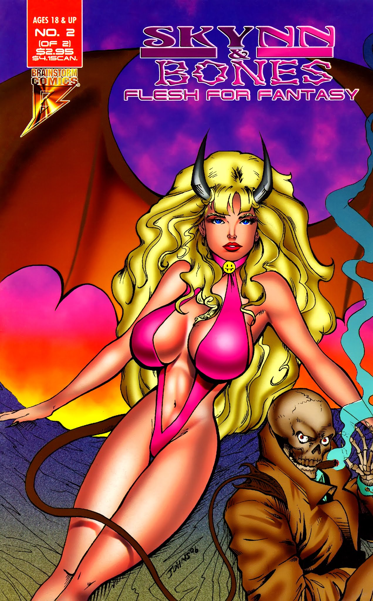 Read online Skynn & Bones: Flesh for Fantasy comic -  Issue #2 - 1