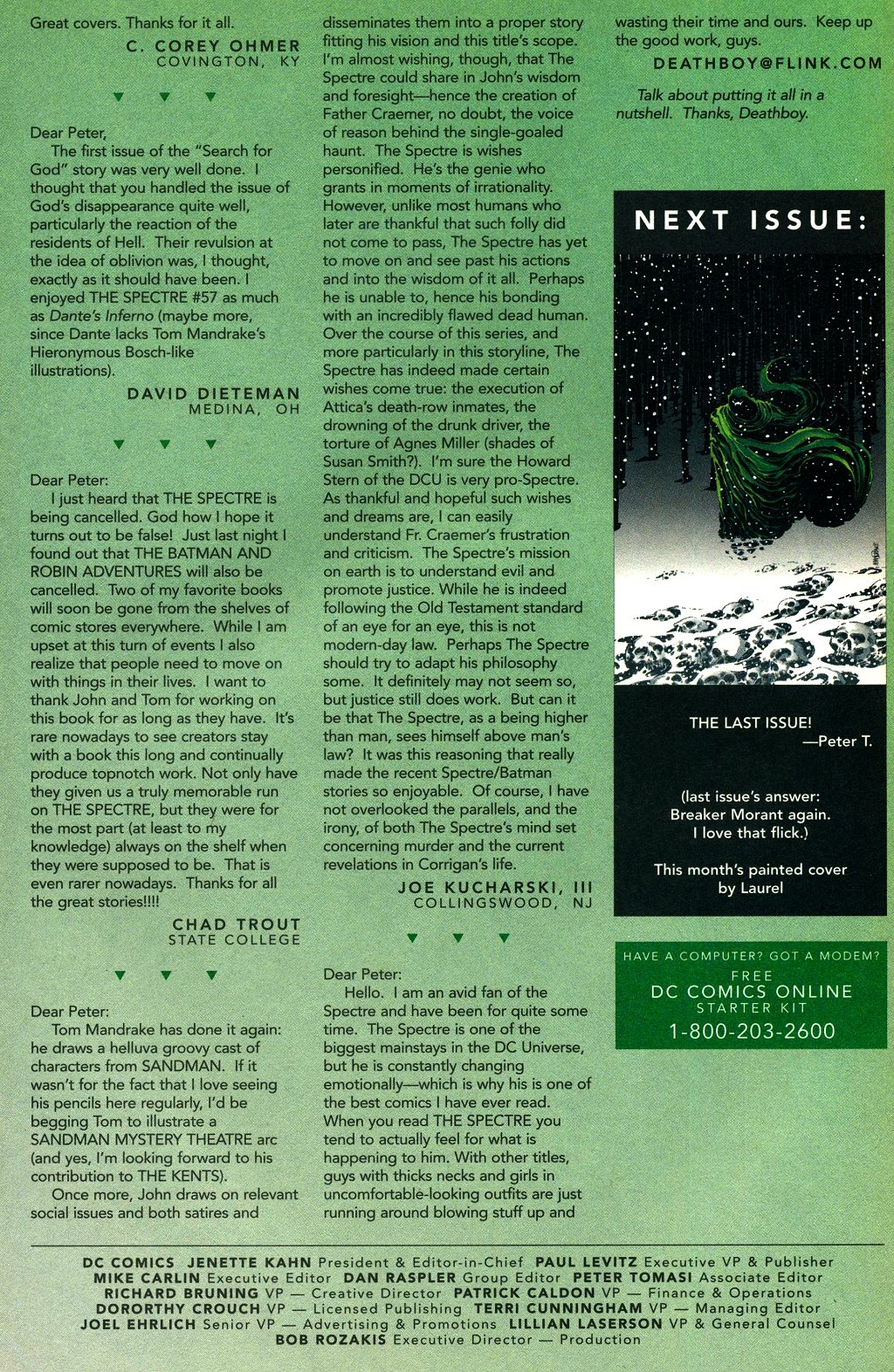 Read online The Spectre (1992) comic -  Issue #61 - 25