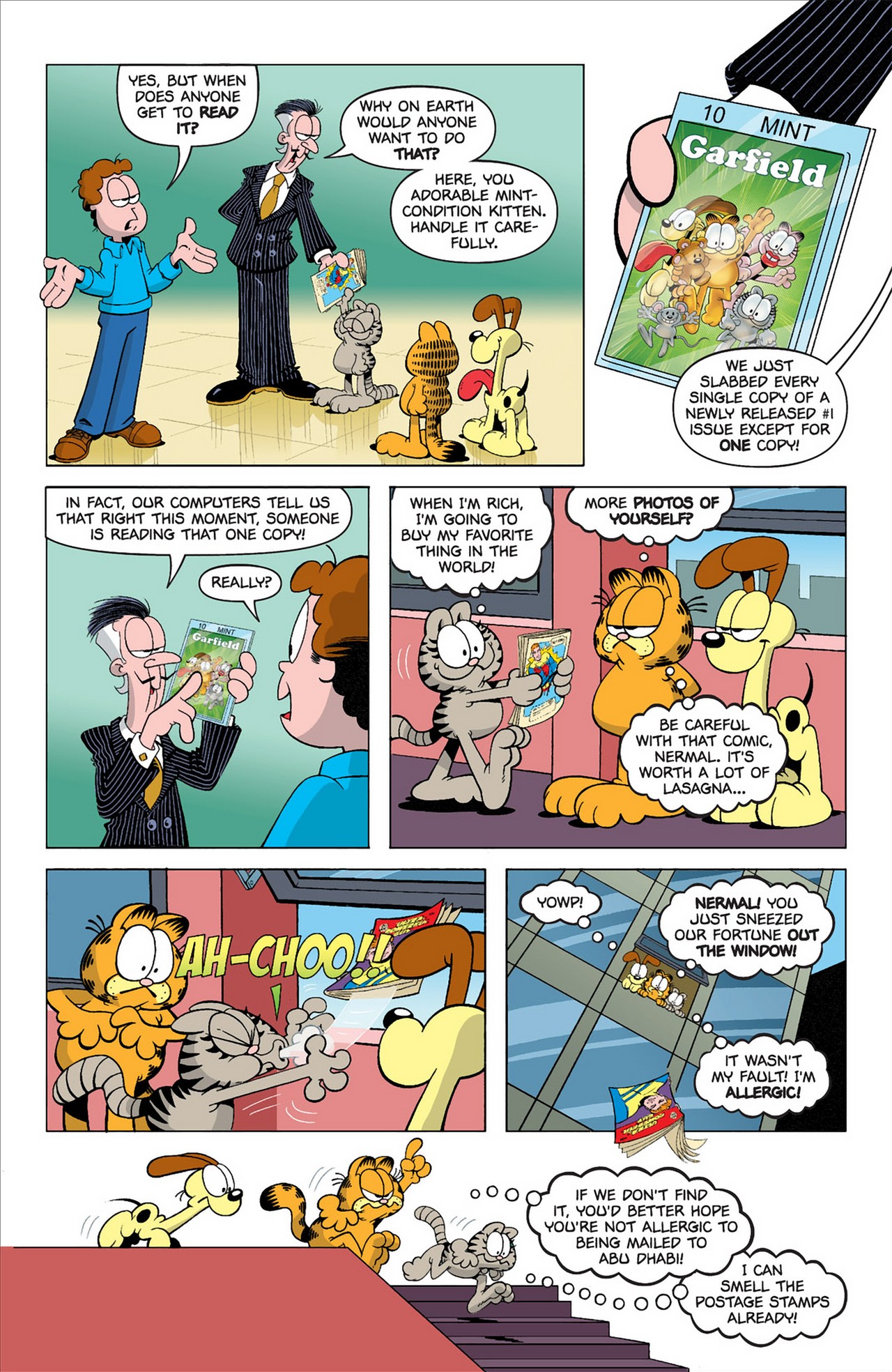 Read online Garfield comic -  Issue #1 - 13