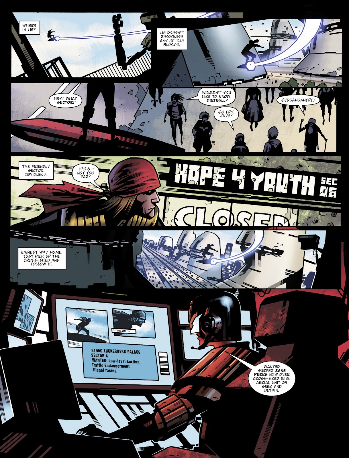 Judge Dredd Megazine (Vol. 5) issue 444 - Page 57