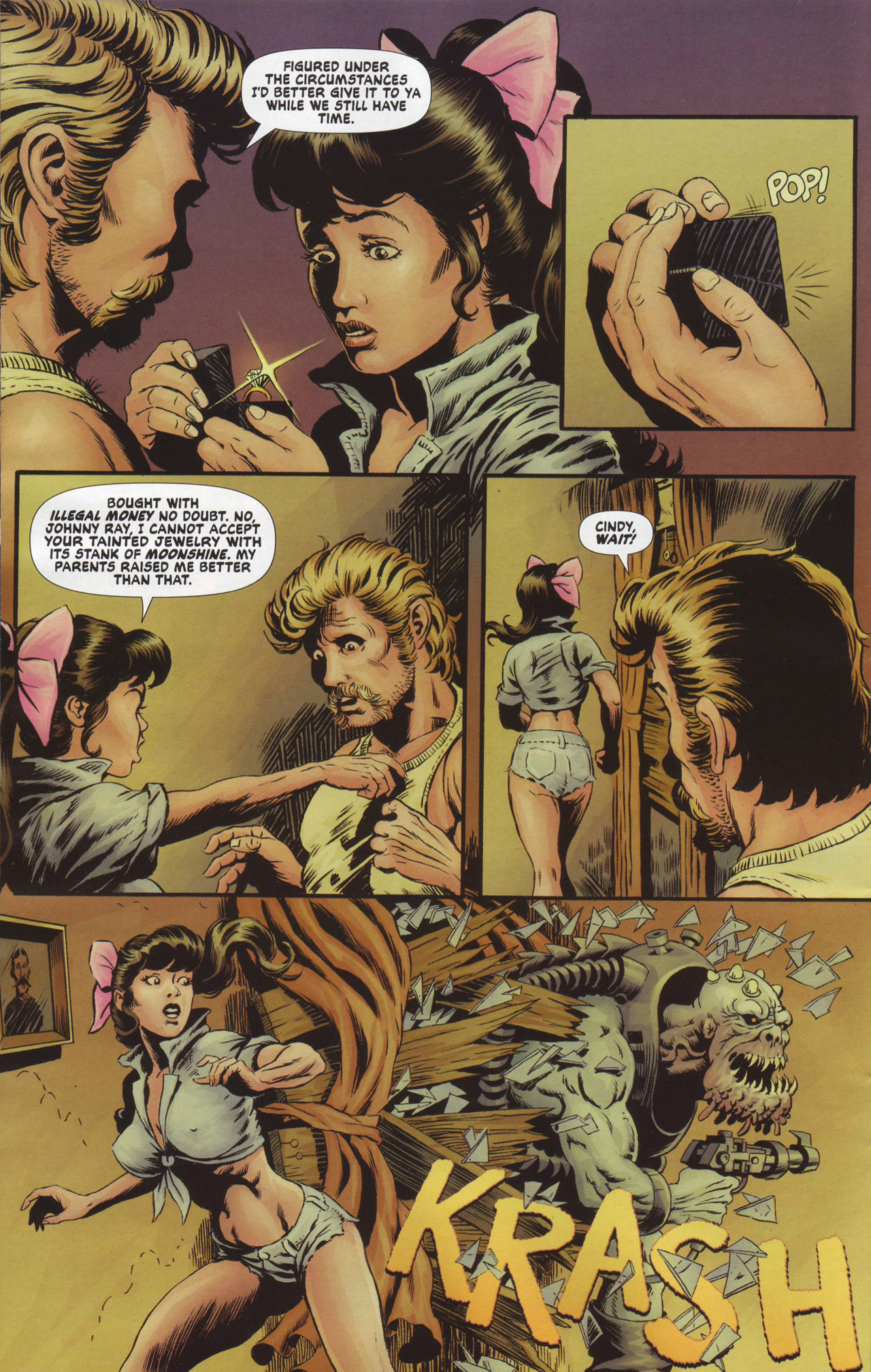 Read online Alien Pig Farm 3000 comic -  Issue #3 - 12