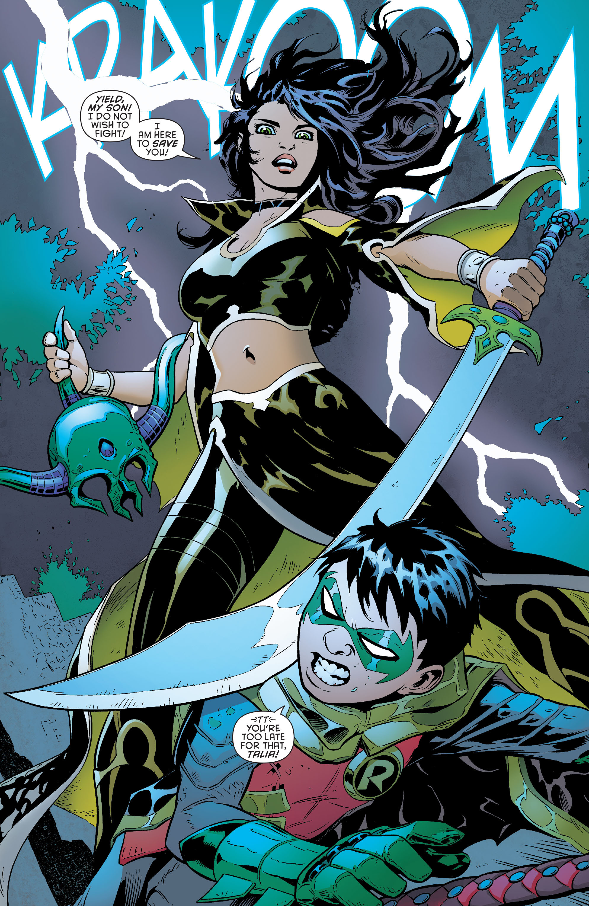 Read online Robin: Son of Batman comic -  Issue #5 - 10