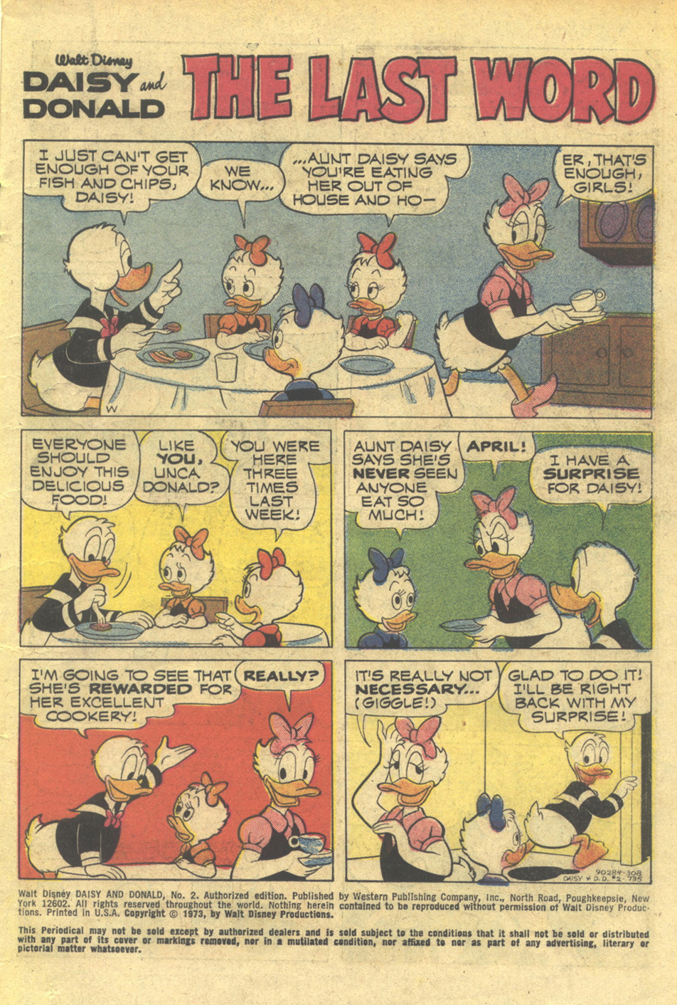 Read online Walt Disney Daisy and Donald comic -  Issue #2 - 3