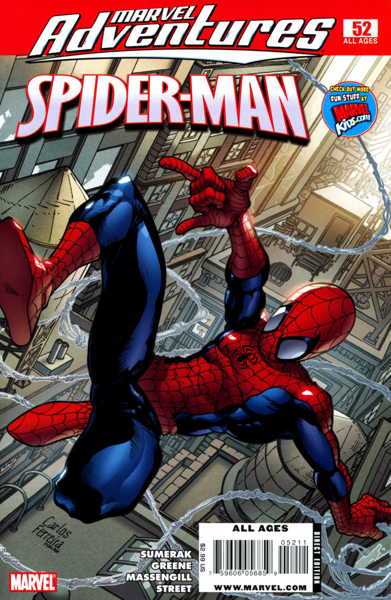 Read online Marvel Adventures Spider-Man (2005) comic -  Issue #52 - 1