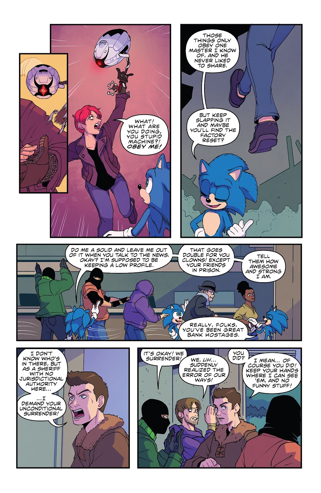 Sonic the Hedgehog 2: The Official Movie Pre-Quill issue Full - Page 20