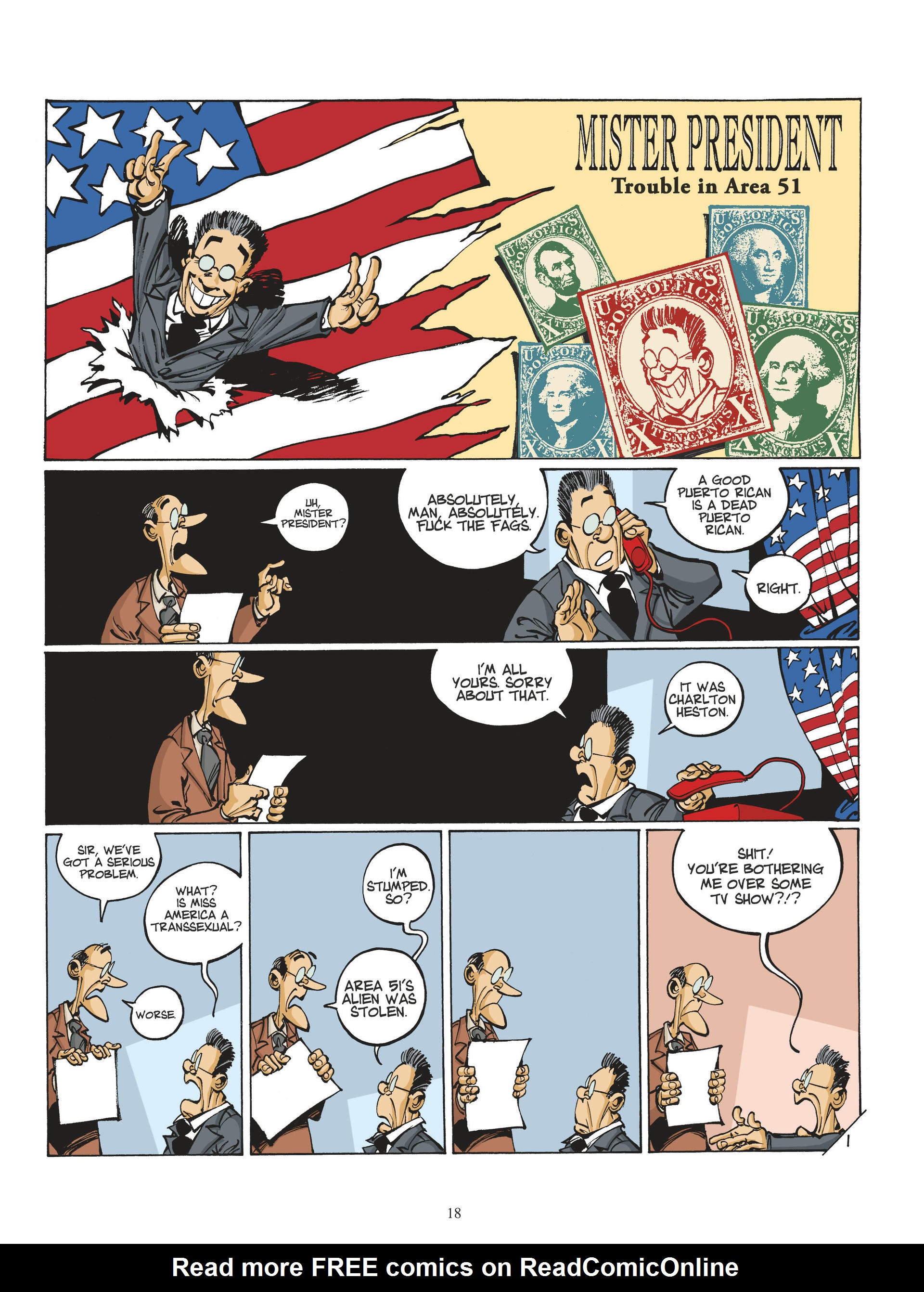 Read online Mister President comic -  Issue #1 - 18