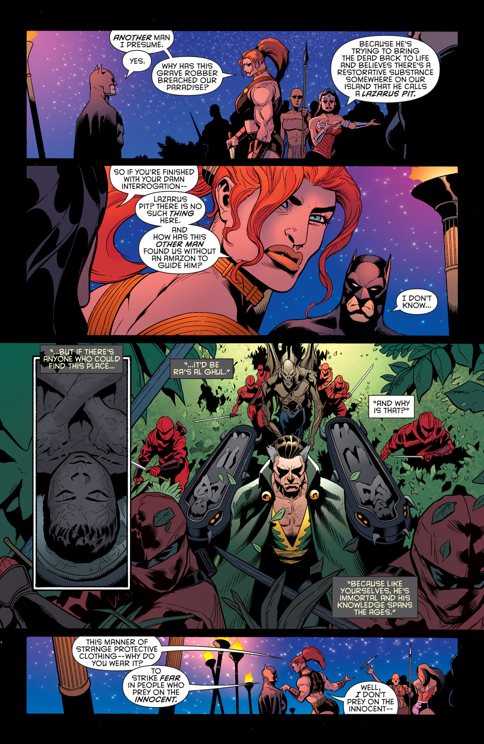 Read online Batman and Robin (2011) comic -  Issue #30 - Batman and Wonder Woman - 4