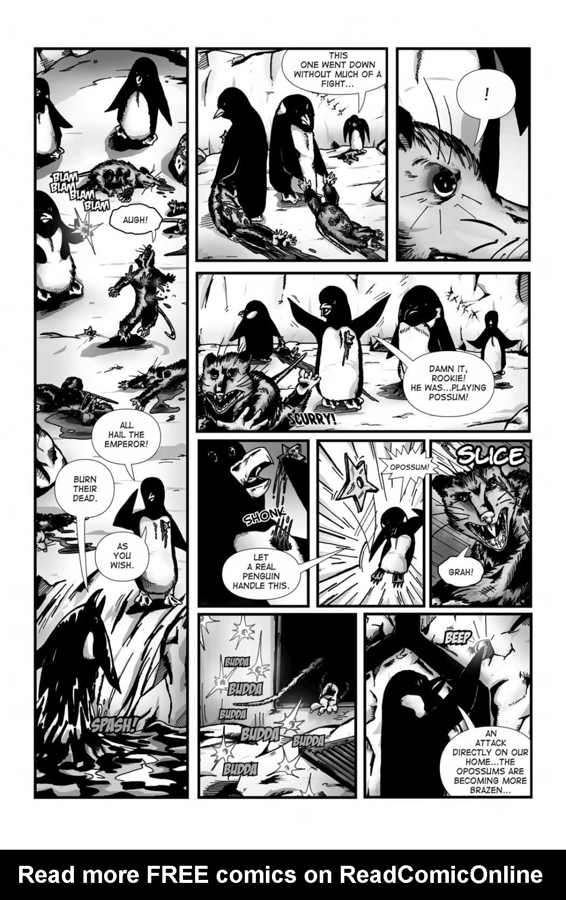 Read online Free Comic Book Day 2014 comic -  Issue # Penguins vs. Possums 001 - FCBD Edition - 9