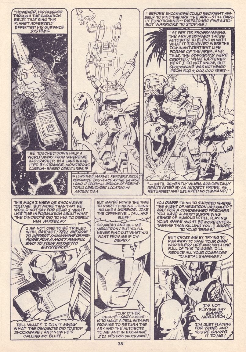 Read online The Transformers (UK) comic -  Issue #26 - 23