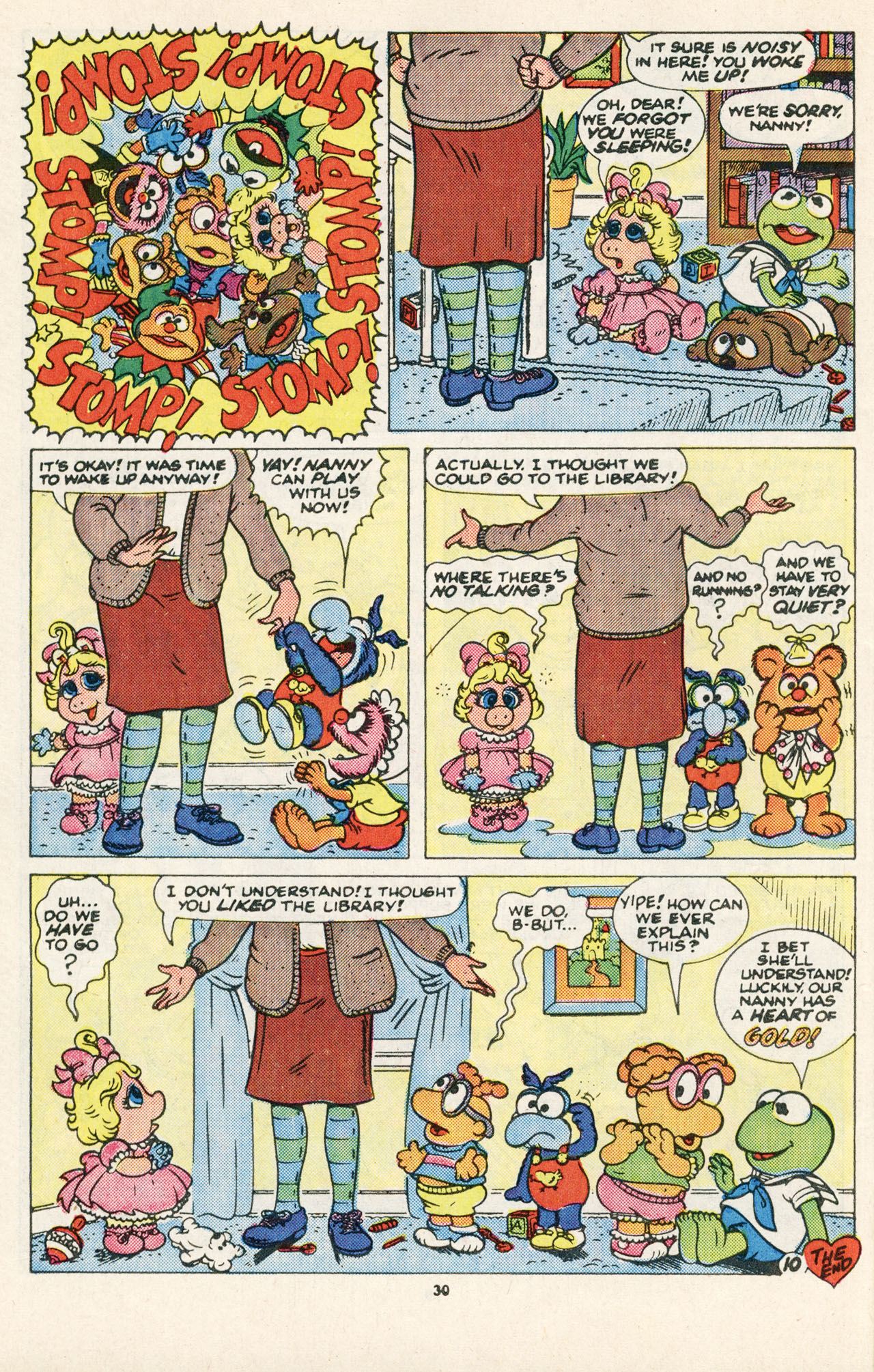 Read online Muppet Babies comic -  Issue #25 - 32
