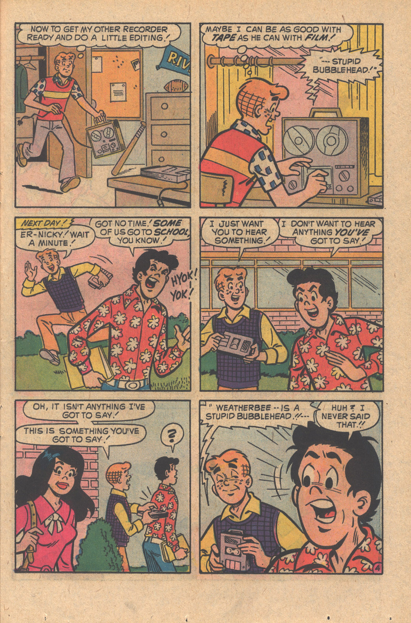 Read online Archie at Riverdale High (1972) comic -  Issue #22 - 23