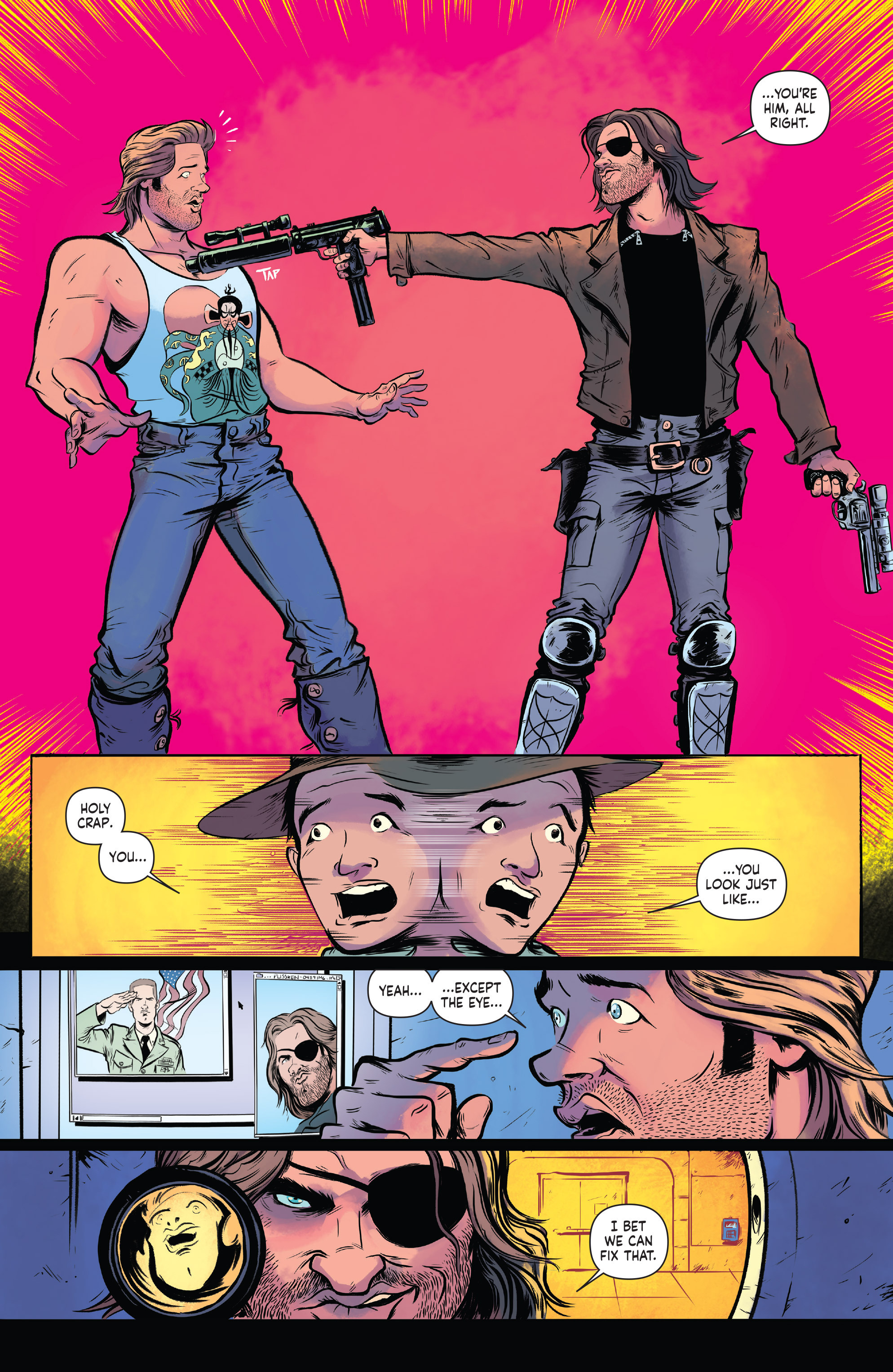 Read online Big Trouble in Little China/Escape From New York comic -  Issue #1 - 18