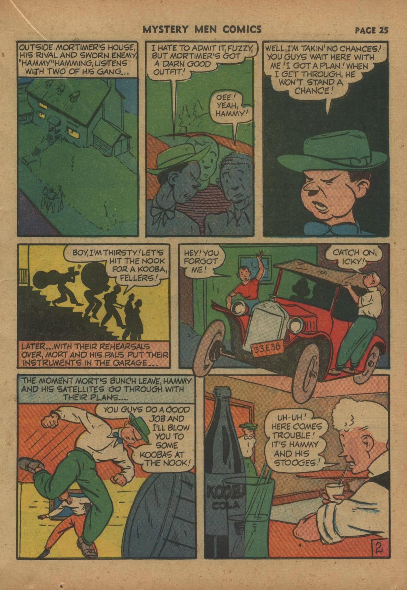 Read online Mystery Men Comics comic -  Issue #26 - 27