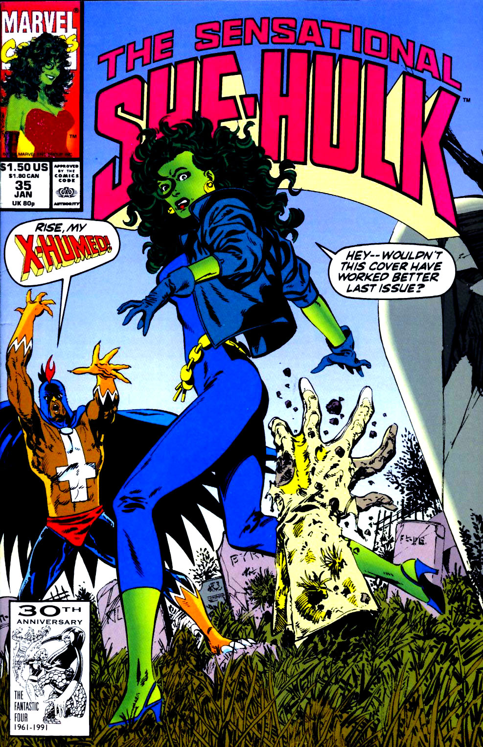 Read online The Sensational She-Hulk comic -  Issue #35 - 1