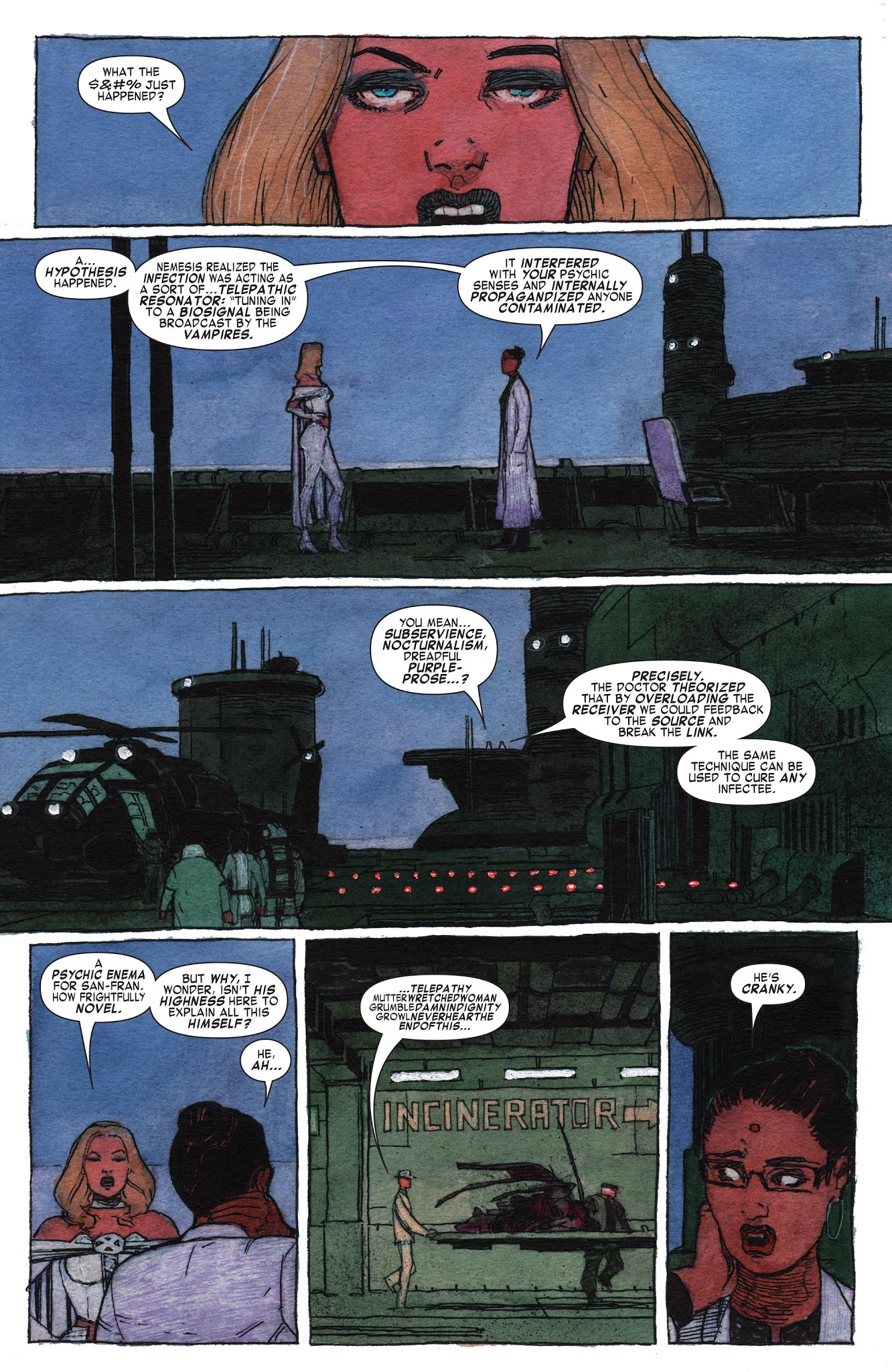 Read online X-Men: Curse of the Mutants - X-Men Vs. Vampires comic -  Issue # TPB - 74
