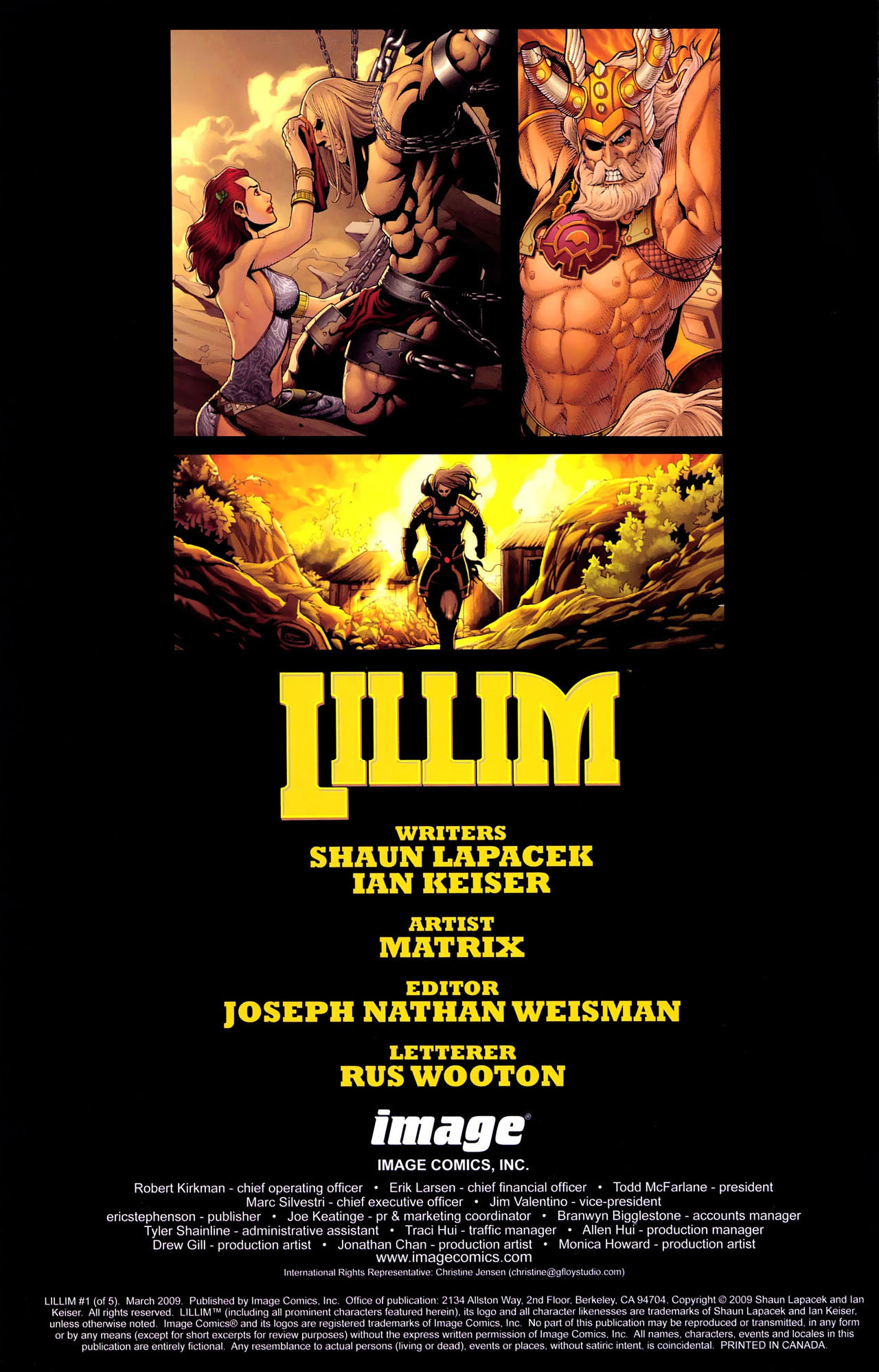 Read online Lillim comic -  Issue #1 - 2
