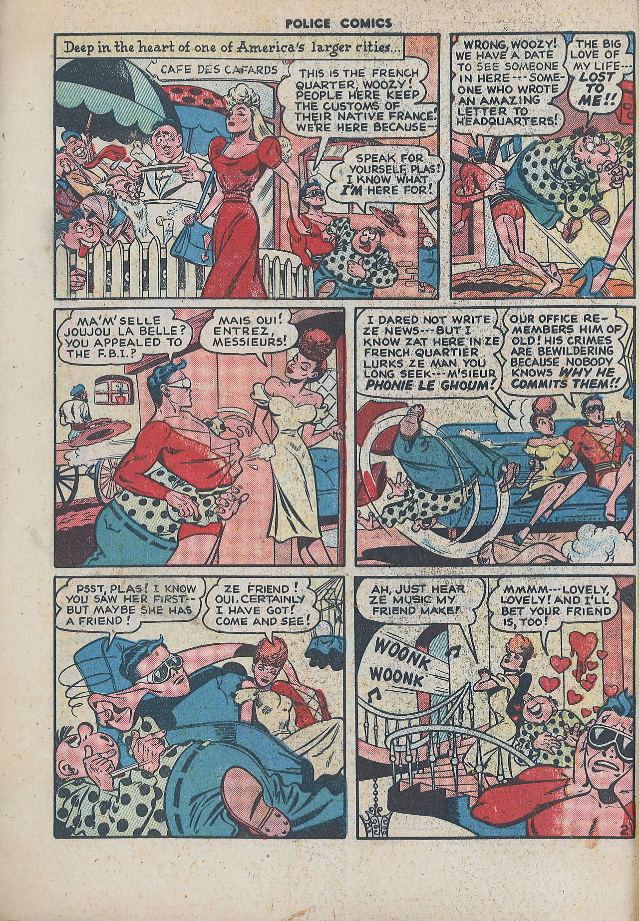 Read online Police Comics comic -  Issue #87 - 4