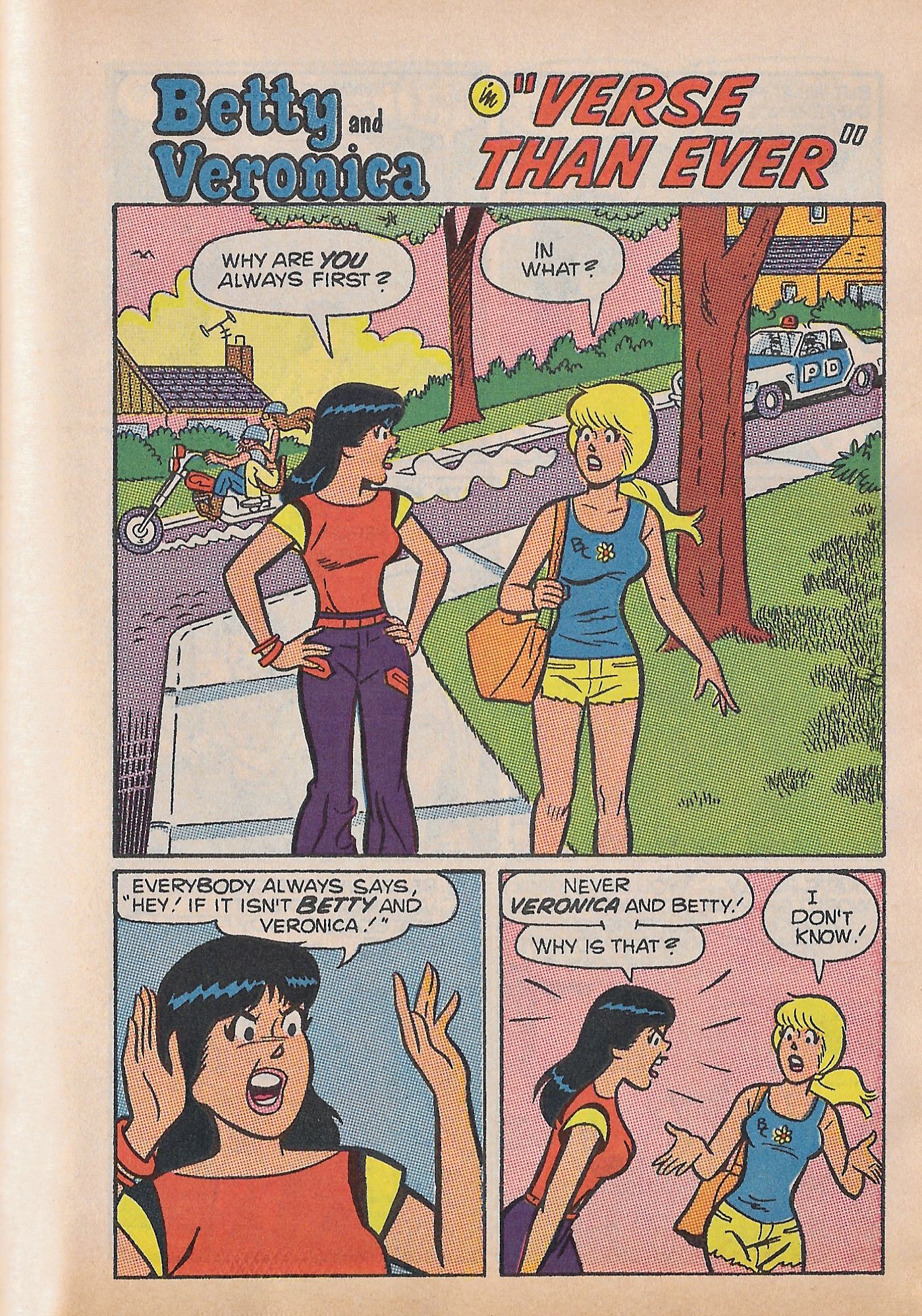 Read online Betty and Veronica Digest Magazine comic -  Issue #51 - 100