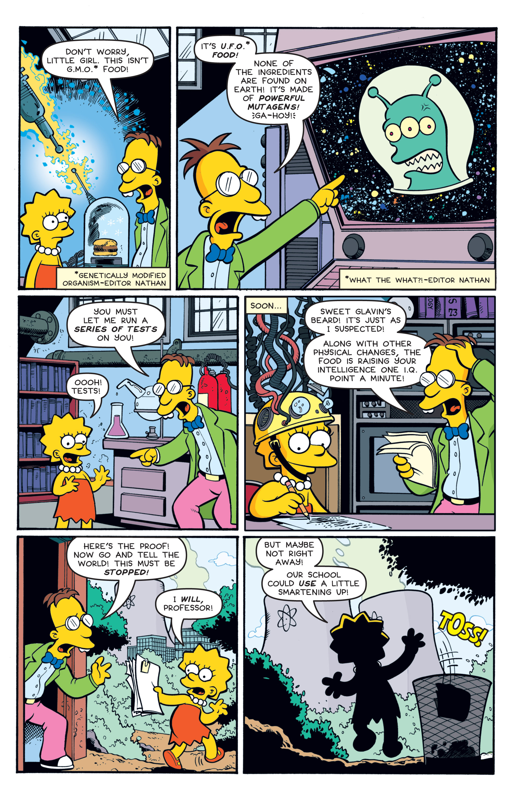 Read online Treehouse of Horror comic -  Issue #19 - 16