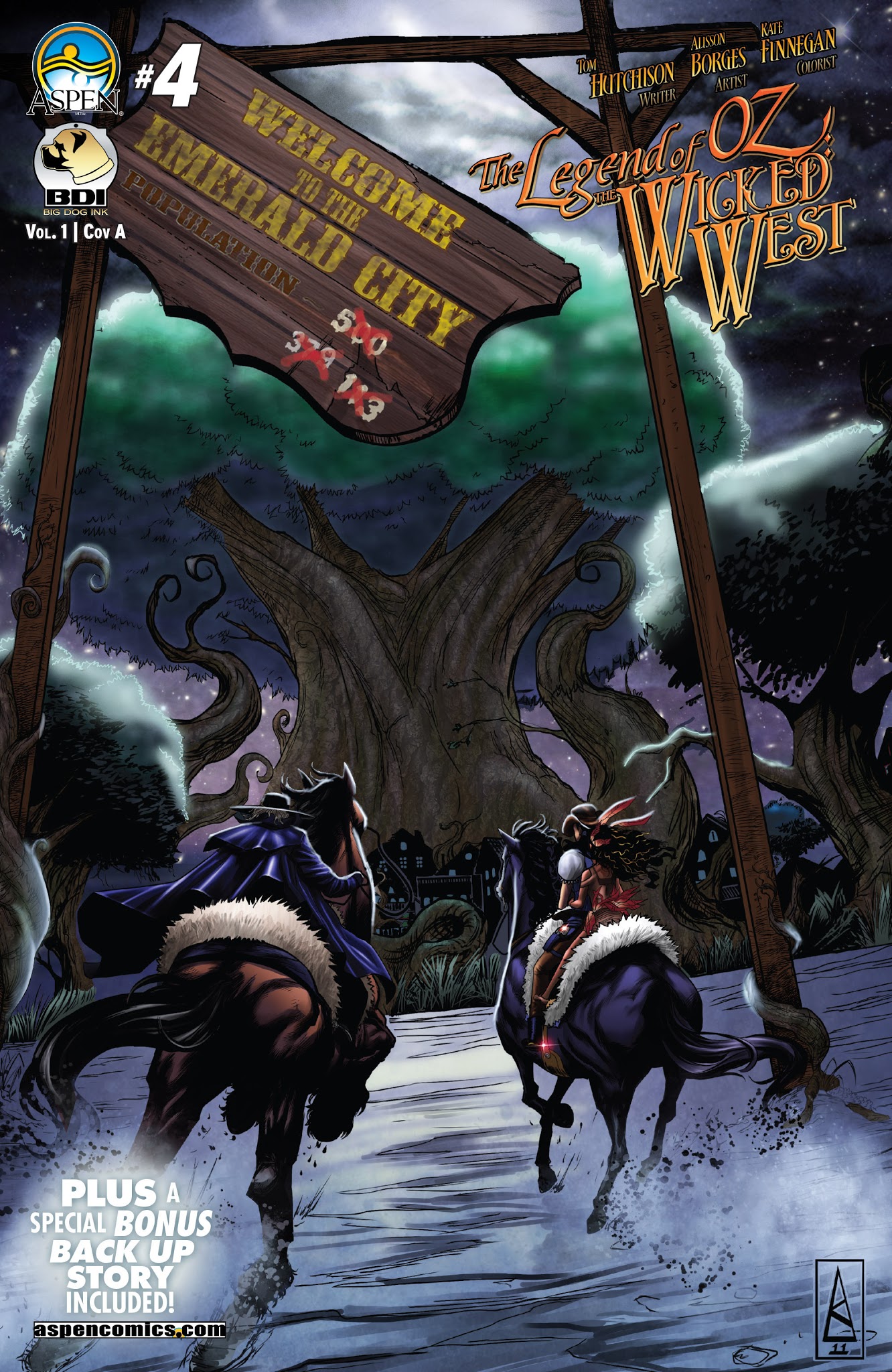 Legend of Oz: The Wicked West (2015) issue 4 - Page 1