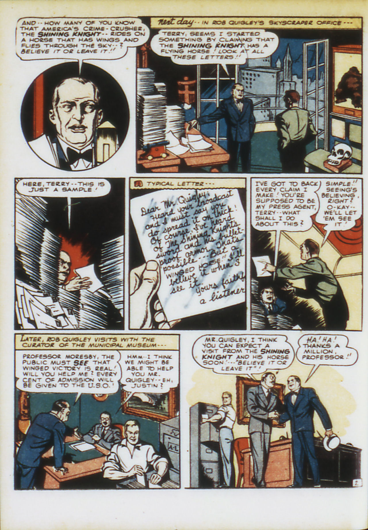 Read online Adventure Comics (1938) comic -  Issue #76 - 35