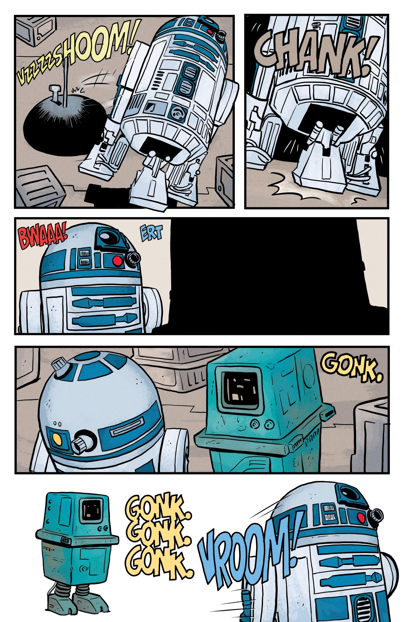 Read online Star Wars: Droids Unplugged comic -  Issue # Full - 21