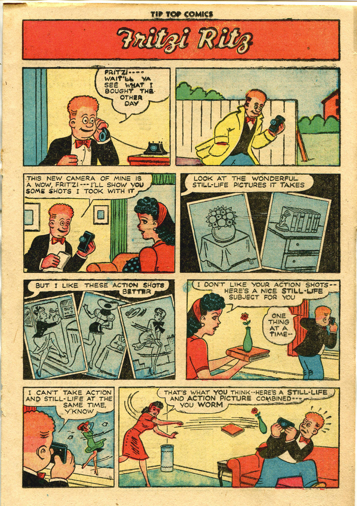 Read online Tip Top Comics comic -  Issue #155 - 25
