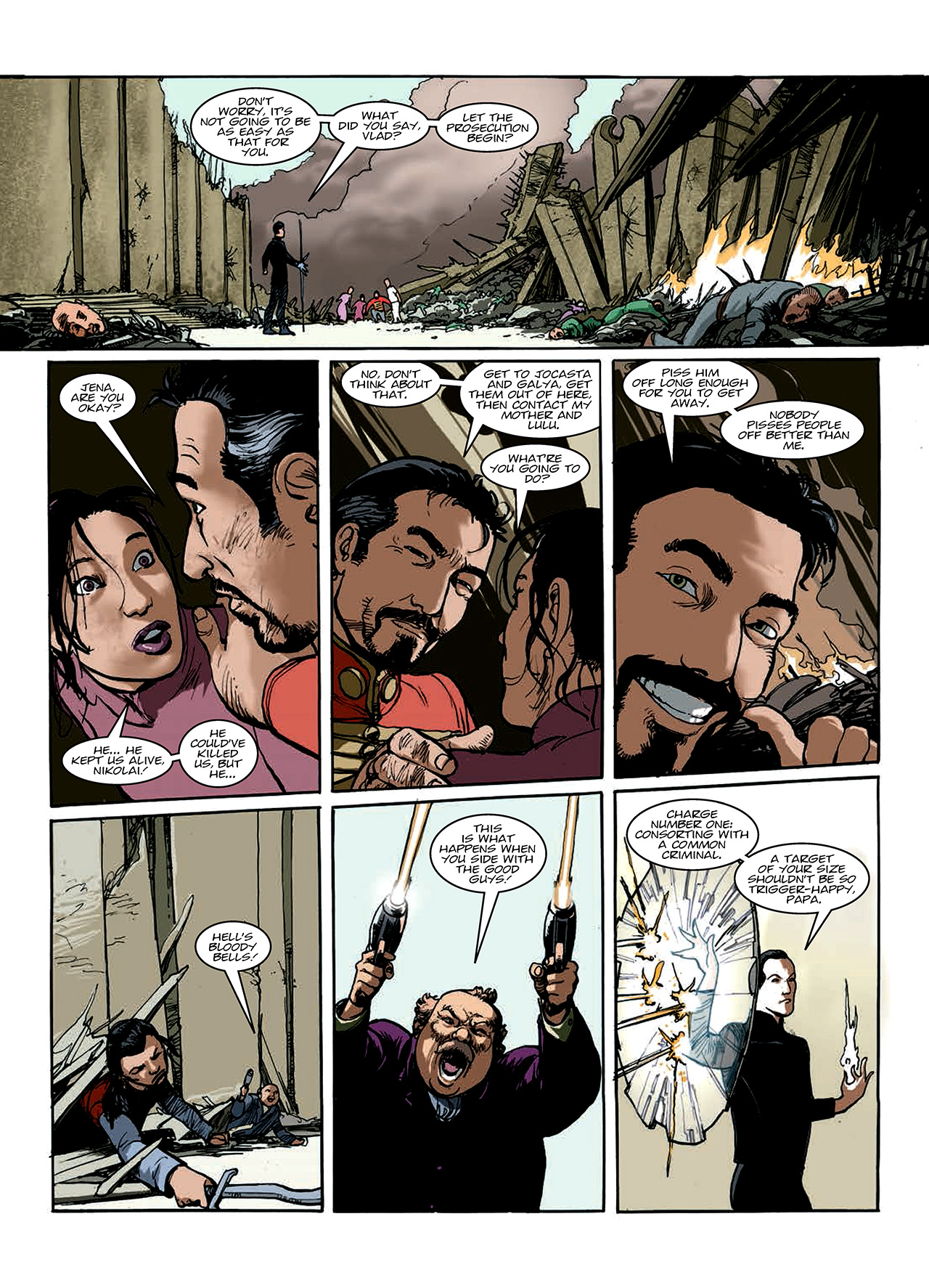 Read online Nikolai Dante comic -  Issue # TPB 10 - 95