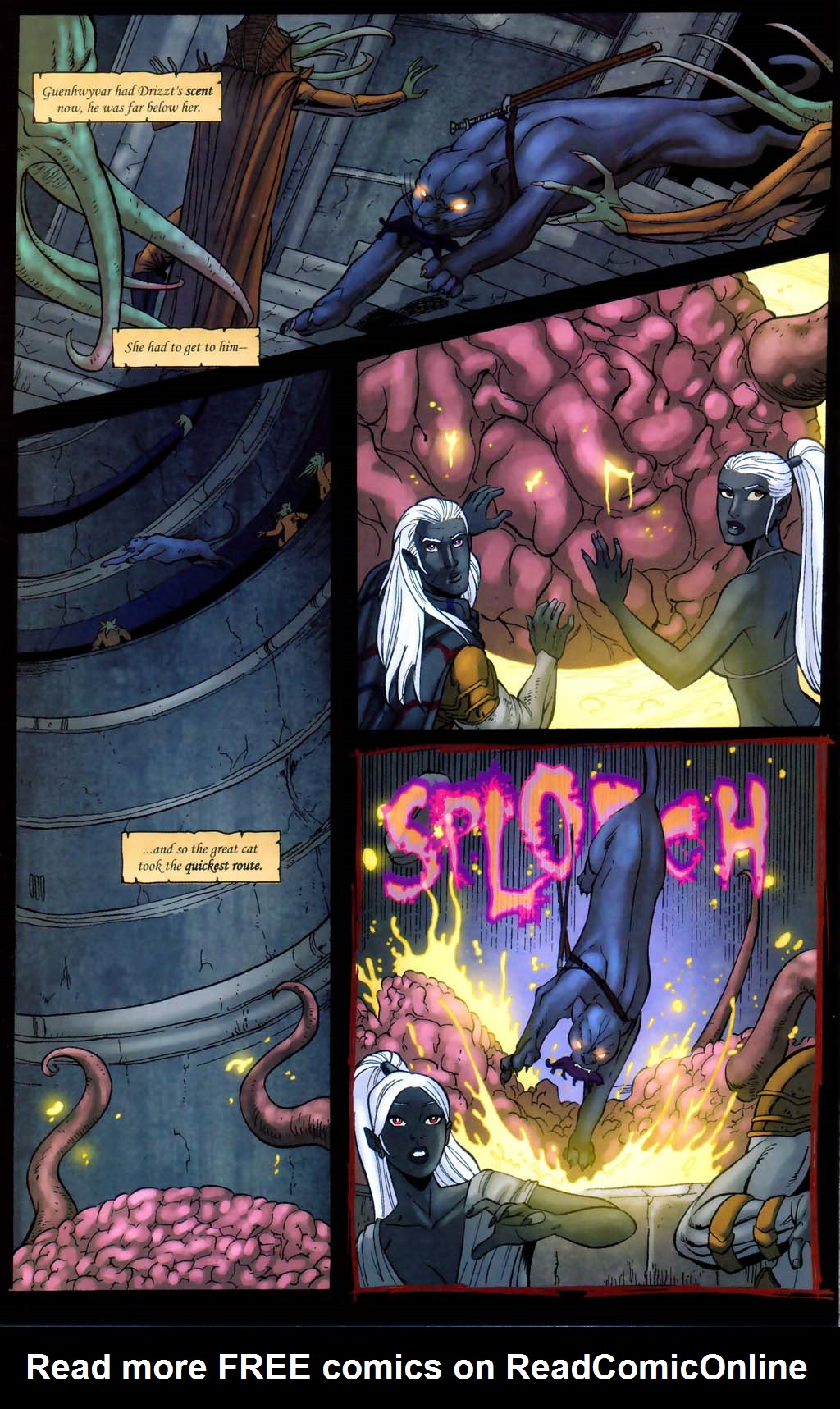 Read online Forgotten Realms: Exile comic -  Issue #3 - 16
