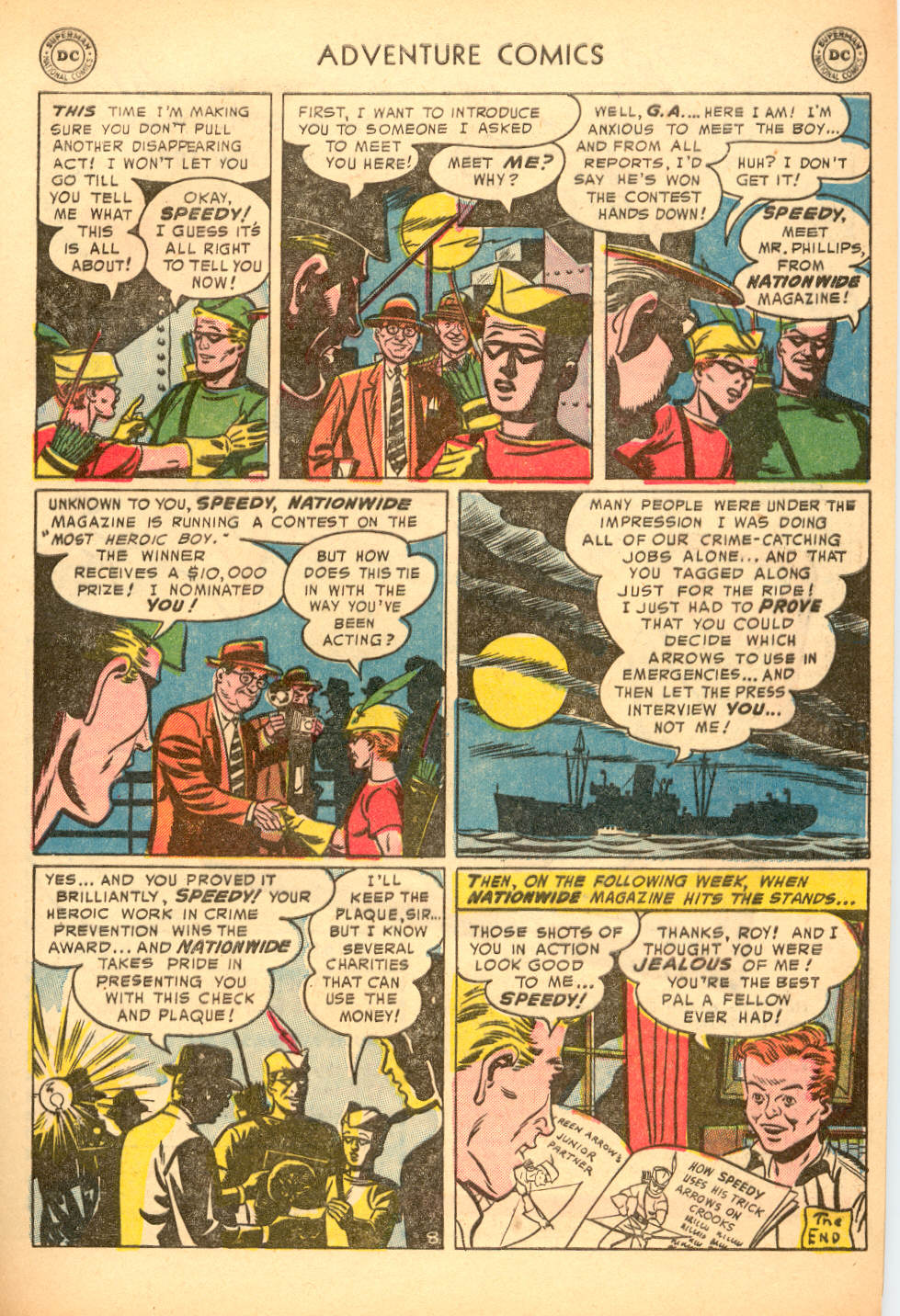 Read online Adventure Comics (1938) comic -  Issue #196 - 41