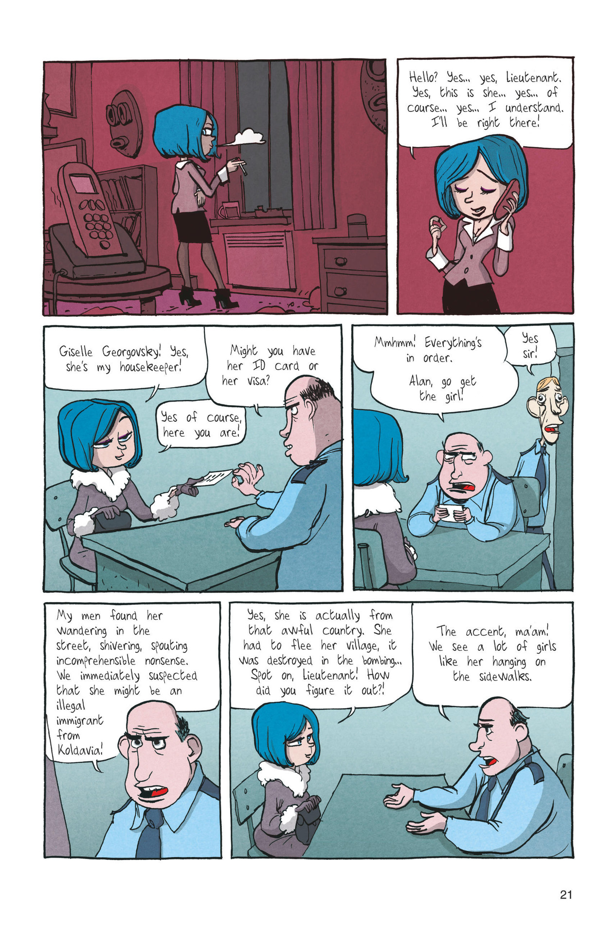 Read online Giselle & Beatrice comic -  Issue # TPB - 21