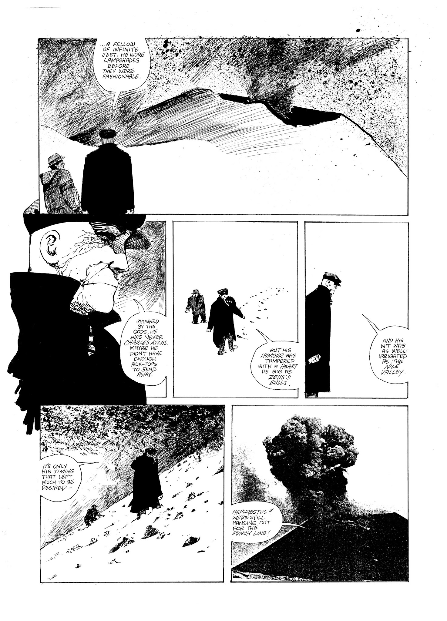 Read online Eddie Campbell's Bacchus comic -  Issue # TPB 3 - 22