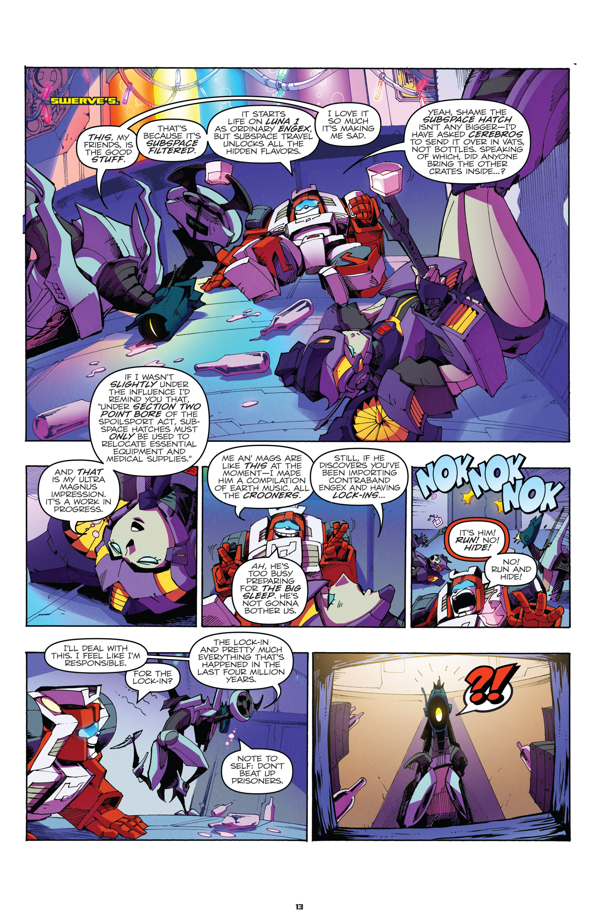 Read online Transformers: Holiday Special comic -  Issue # Full - 15