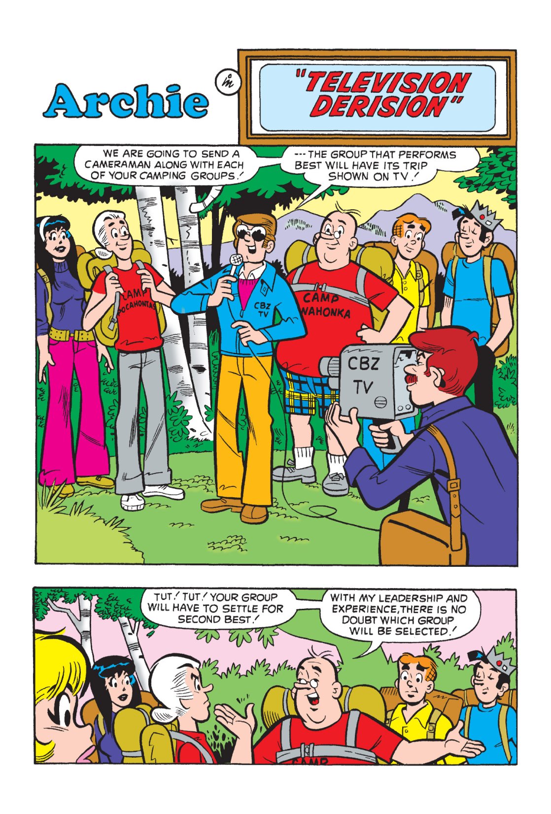 Read online Archie's Camp Tales comic -  Issue # TPB - 63