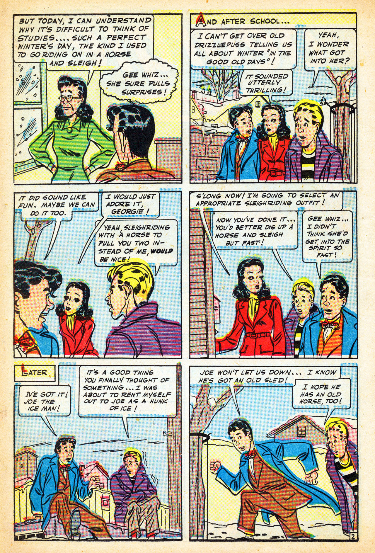 Read online Georgie Comics (1945) comic -  Issue #6 - 34