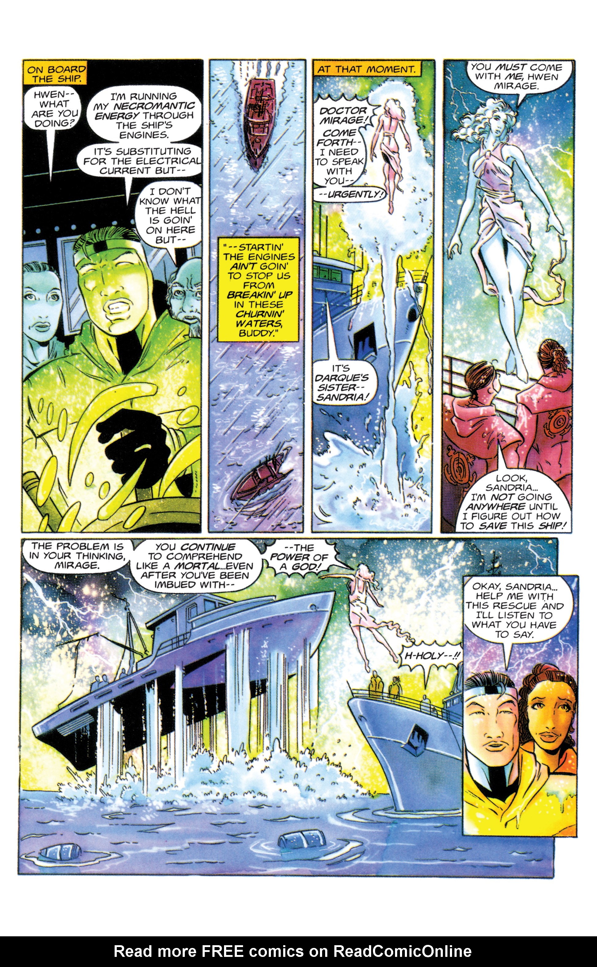 Read online The Second Life of Doctor Mirage comic -  Issue #11 - 14