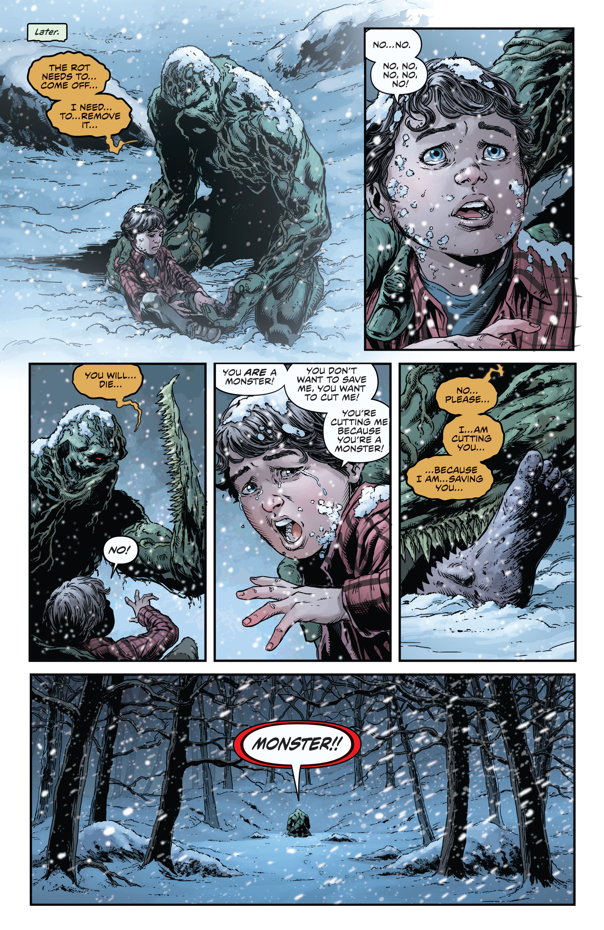 Read online Swamp Thing: Roots of Terror The Deluxe Edition comic -  Issue # TPB (Part 1) - 31
