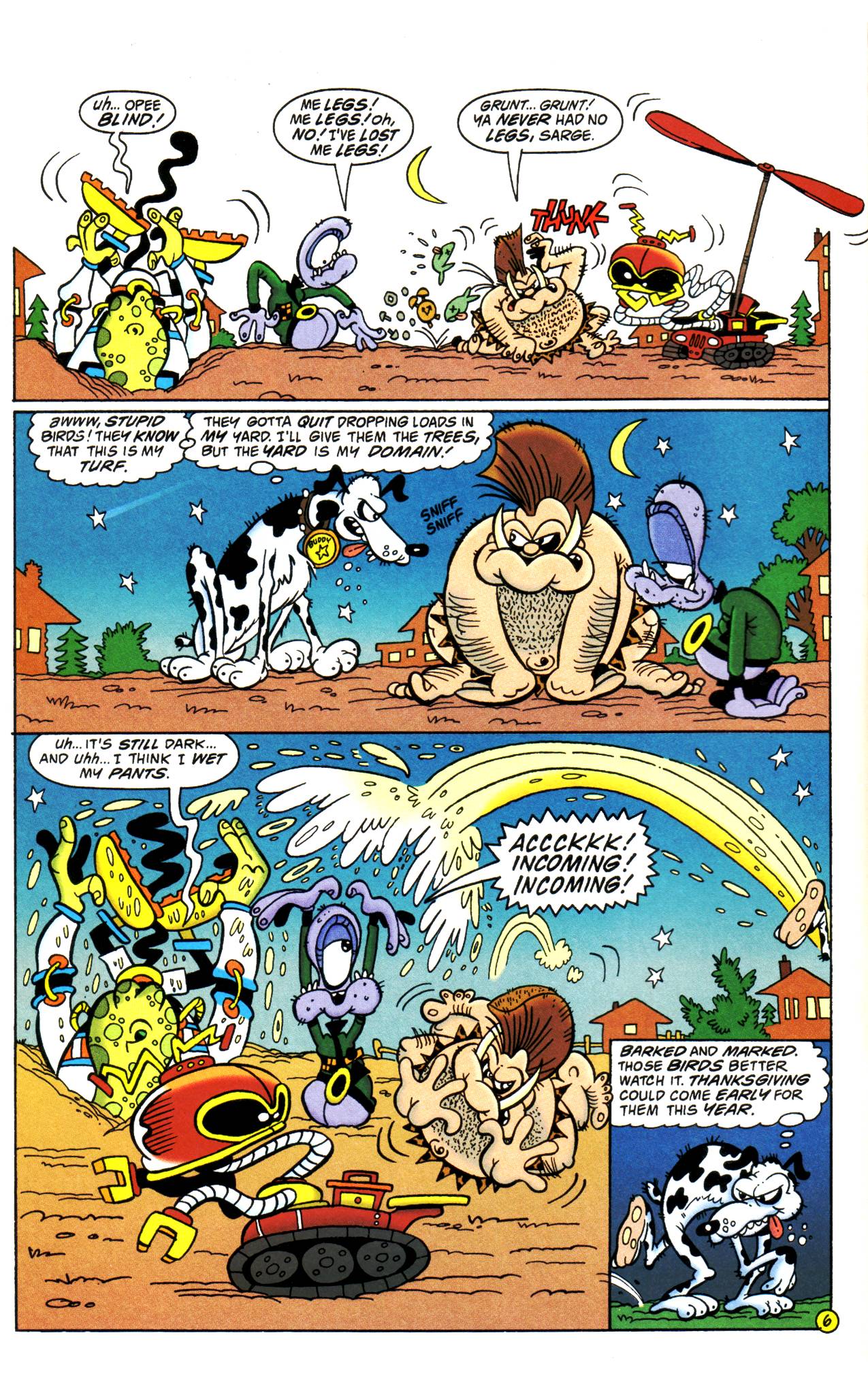 Read online Boof And The Bruise Crew comic -  Issue #1 - 7