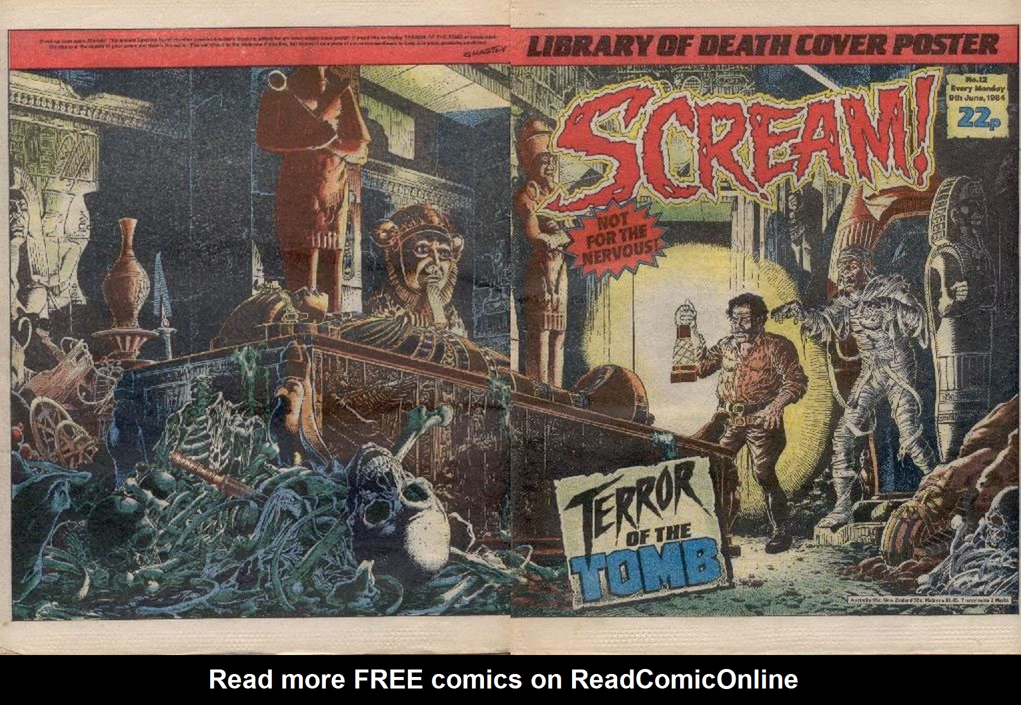Read online Scream! (1984) comic -  Issue #12 - 1