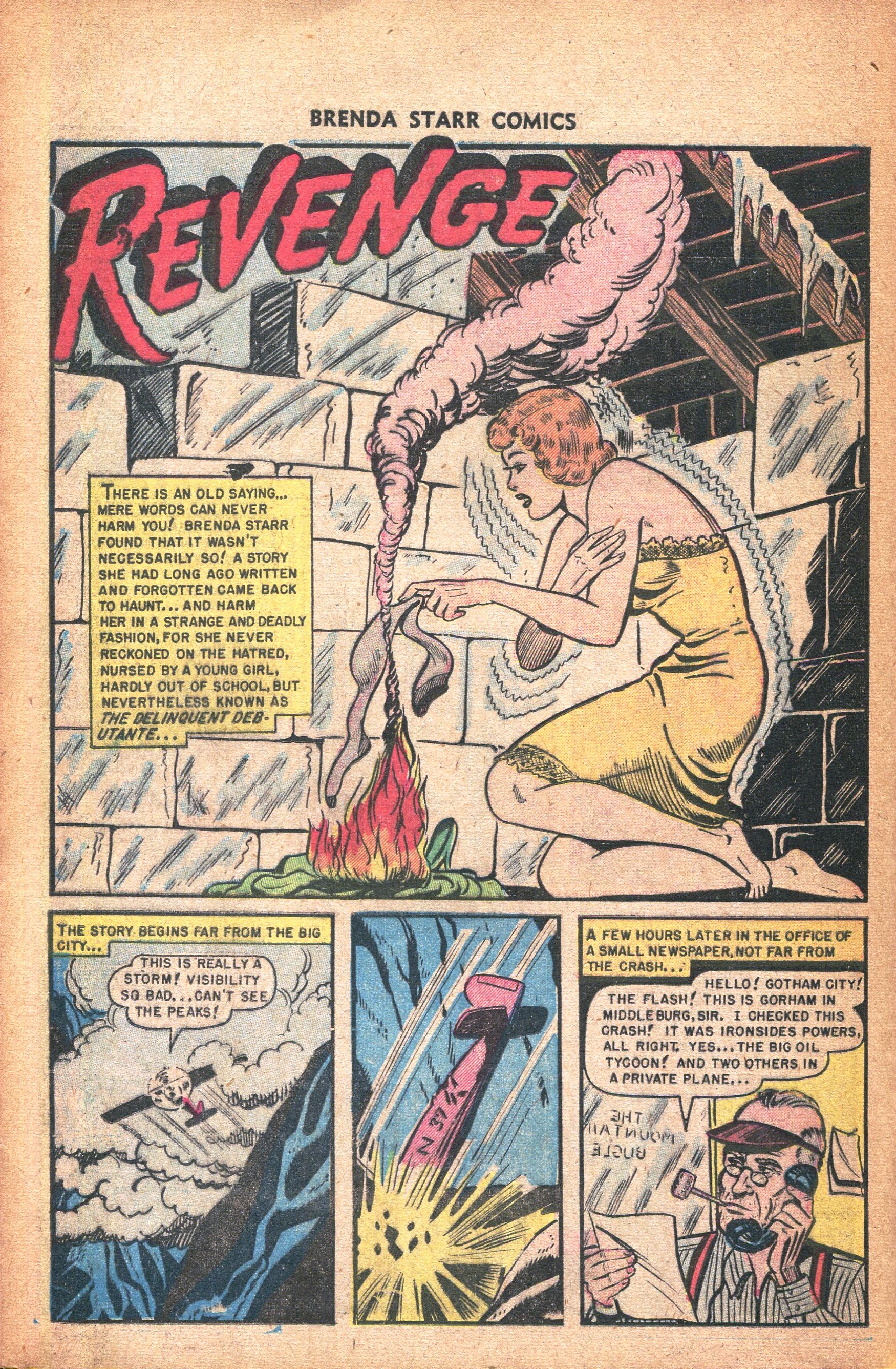 Read online Brenda Starr (1948) comic -  Issue #12 - 12