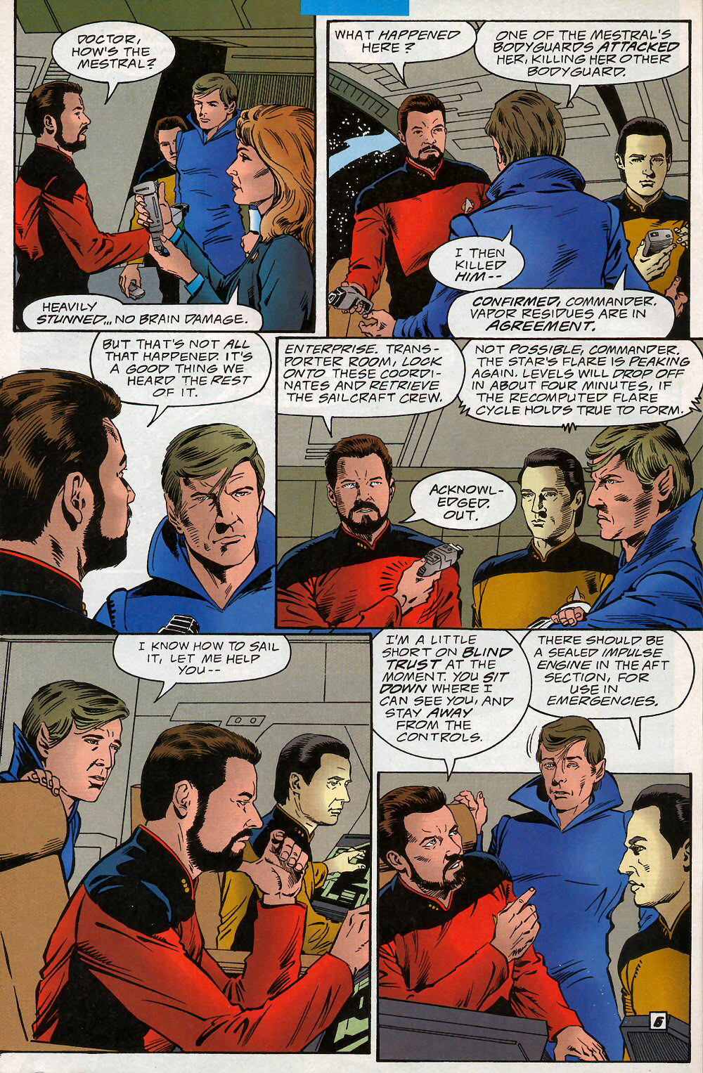 Read online Star Trek: The Next Generation - Ill Wind comic -  Issue #4 - 7
