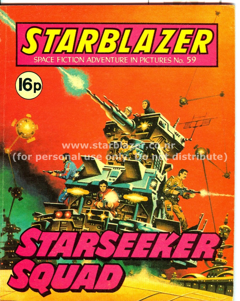 Read online Starblazer comic -  Issue #59 - 2