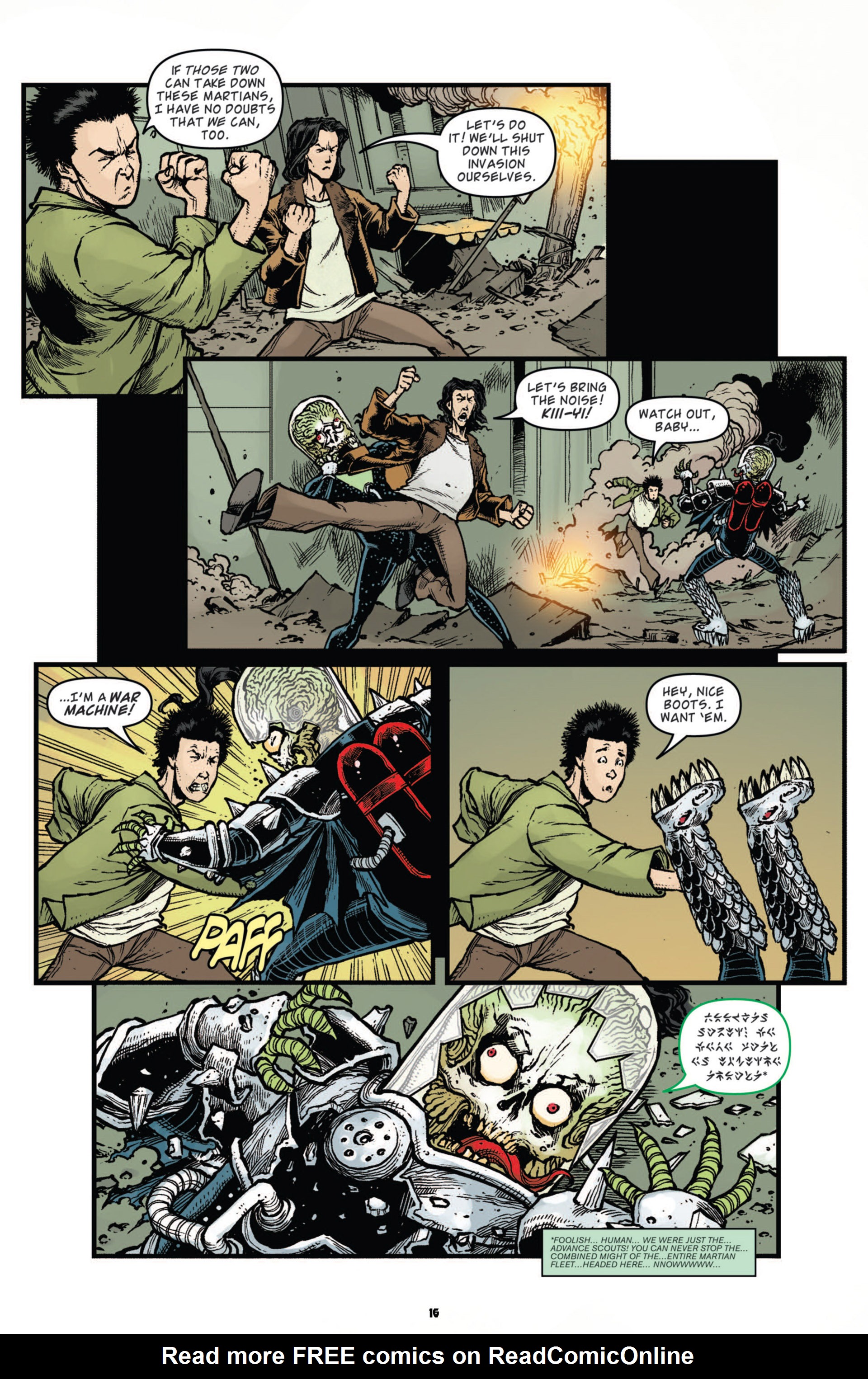 Read online Mars Attacks KISS comic -  Issue # Full - 17